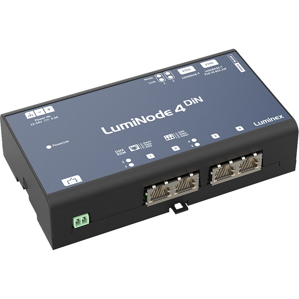 Luminex Luminode 4 Din Tb LU0100082-TB B&H Photo Video