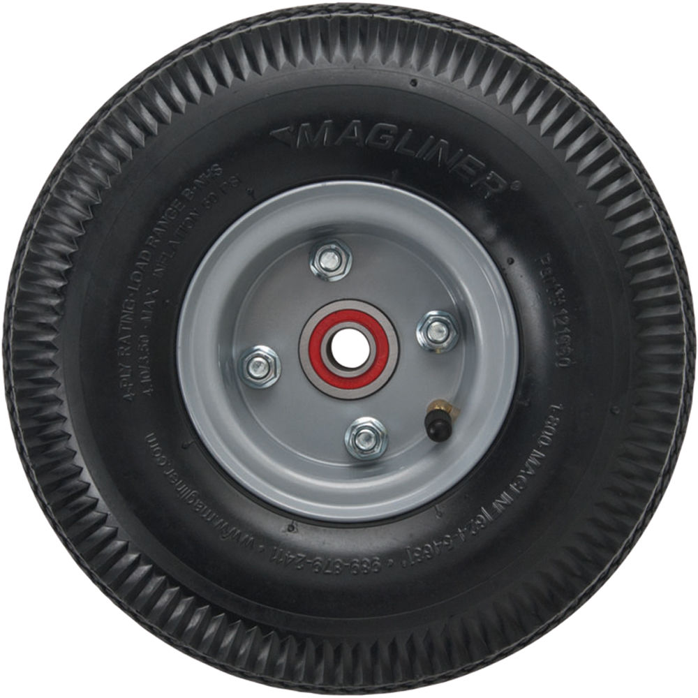 Magliner 4Ply Pneumatic Wheel with Offset Hub (10 x 3.5")
