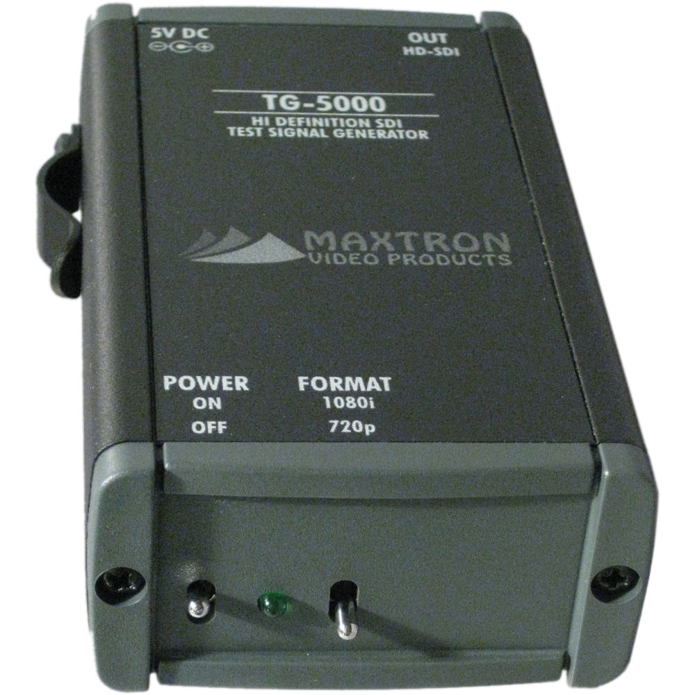 Maxtron TG5000 DualFormat HDSDI Pattern Generator TG5000 B&H