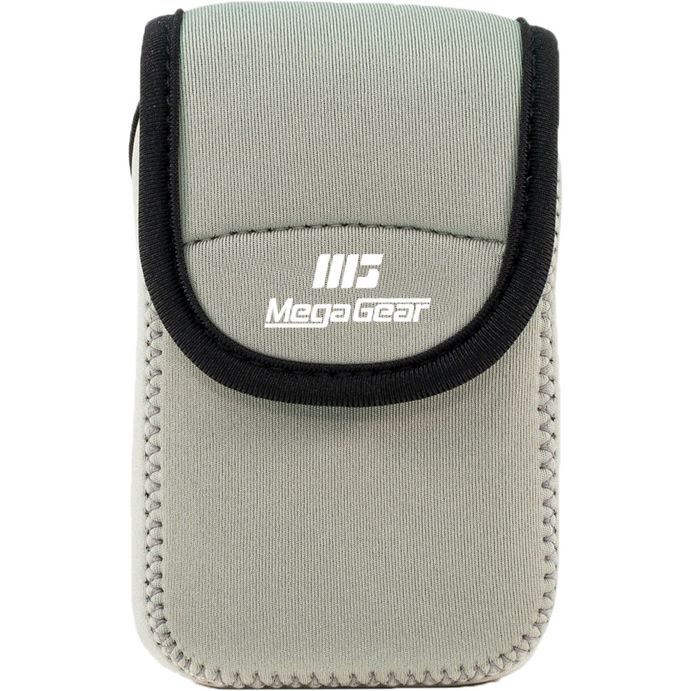 Canon G7x Case MegaGear Ultra Light Neoprene Case For G1X Mark III With Carabiner (Black) Canon Powershot