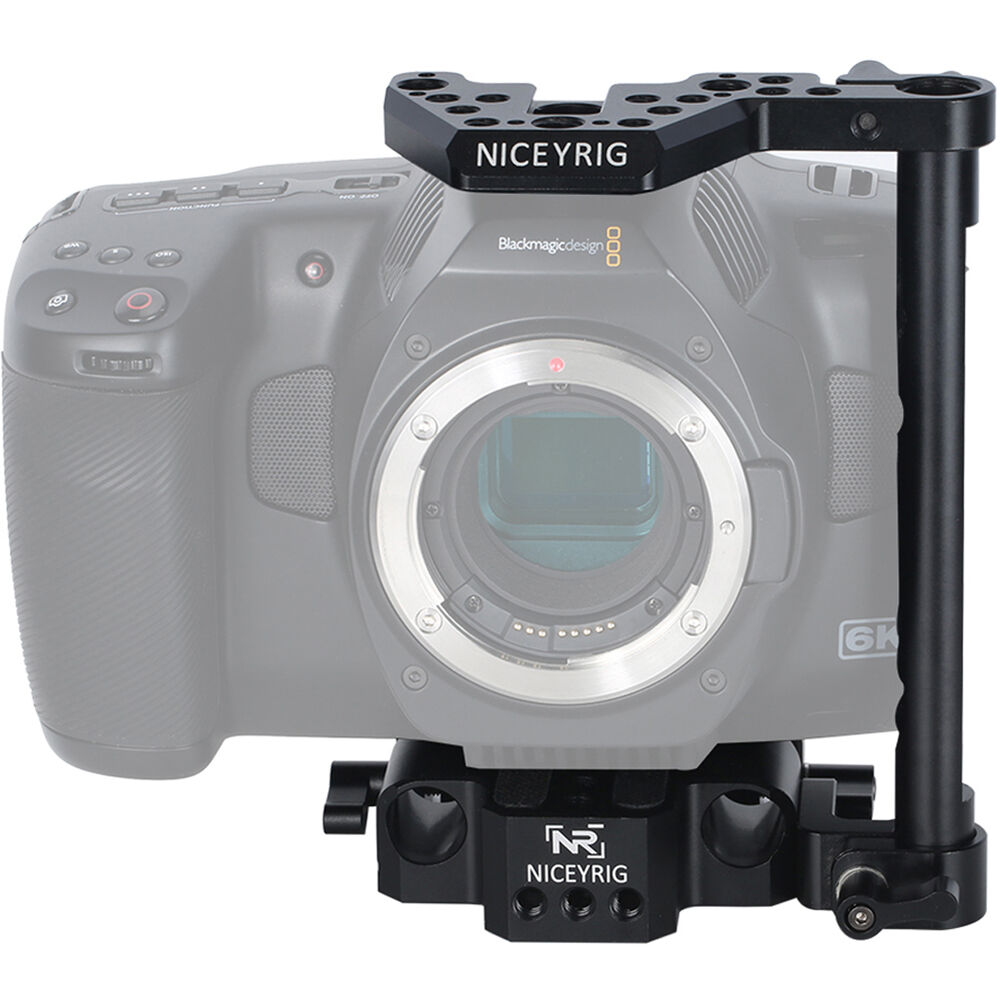 NICEYRIG Impugnatura Laterale In Pelle Per SIGMA Fp/fpl – Antiscivolo Con Attacchi 1/4" E 3/8"