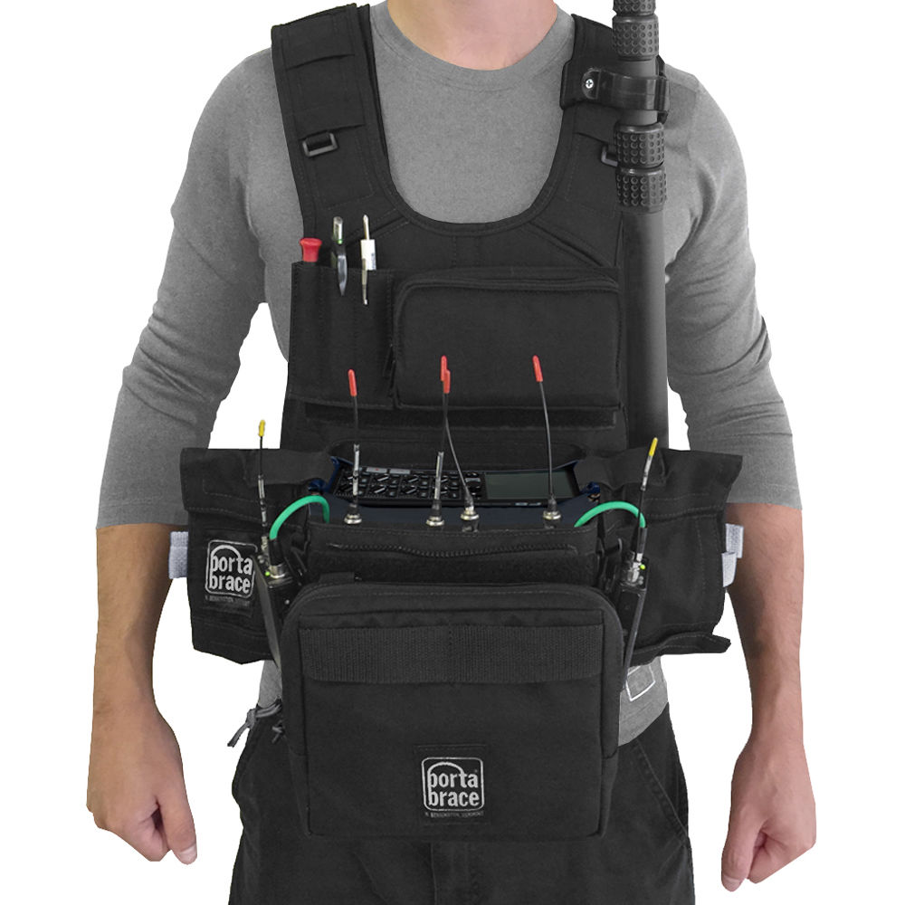 Vests Computers PortaBrace ATV-Z8 Audio Tactical Vest for Zoom F8 Portable