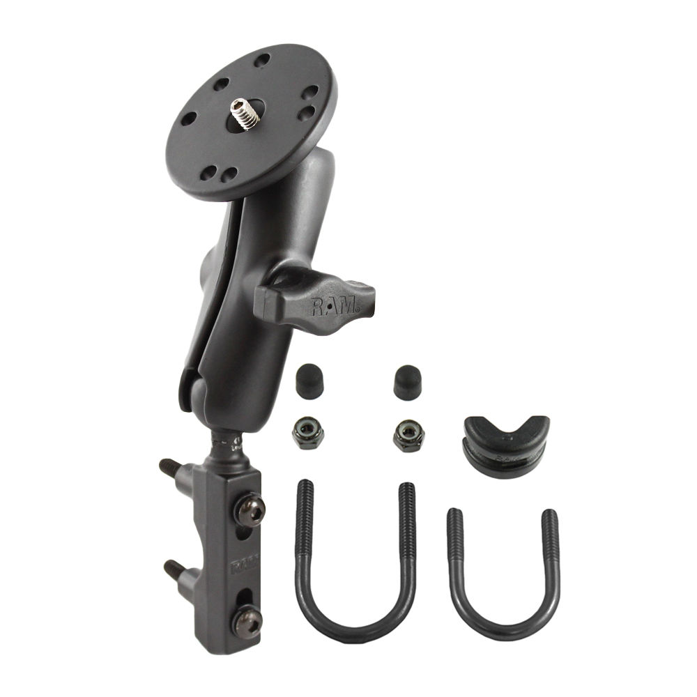 RAM Off Set Brake & Clutch Reservoir Mount with Cradle for Apple iPhone XR (sku 50284) main image 1