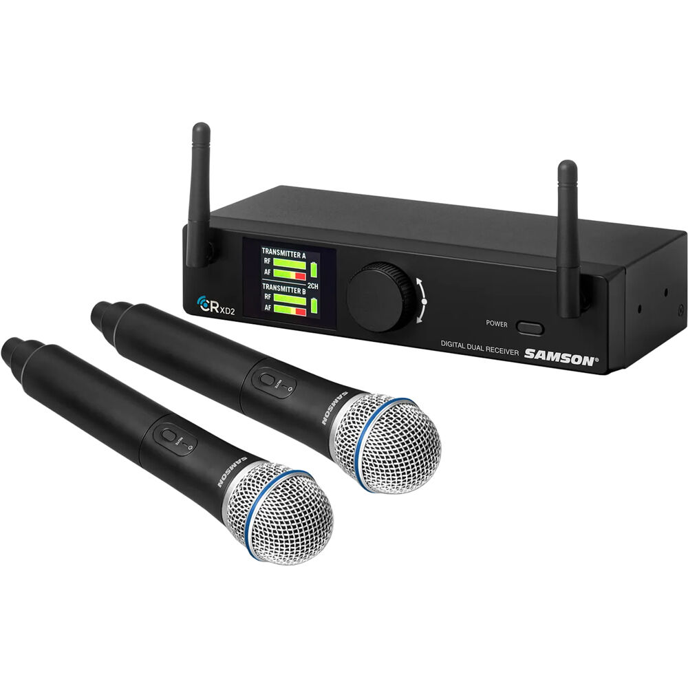 Samson Concert XD2 Two-Person Rackmount CONCERT XD2 HANDHELD B&H