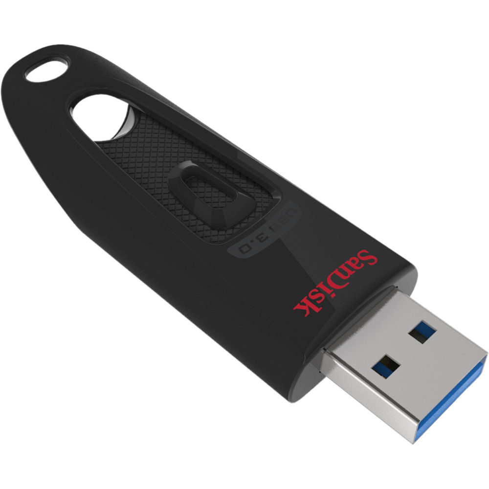 SanDisk 256GB Ultra USB 3.0 Flash Drive, Speed Up to 130 mb/s