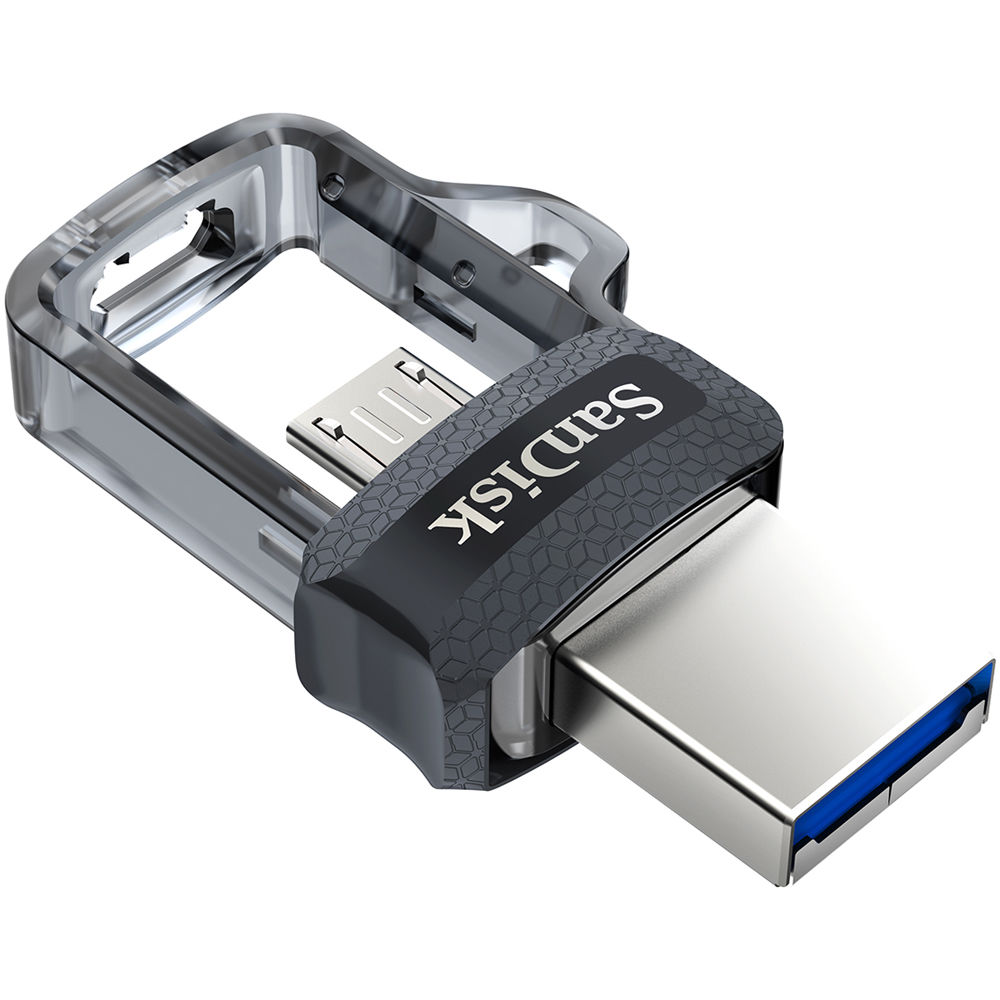 SanDisk 32GB Ultra Dual M3 0 USB 3 0 Micro USB SDDD3 032G A46 SanDisk 32GB Ultra Dual M3 0 USB 3 0 Micro USB SDDD3 032G A46
