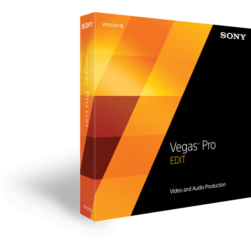 Sony Vegas Pro 13 Edit (Academic Edition, Boxed) ASVPE13000 B&H