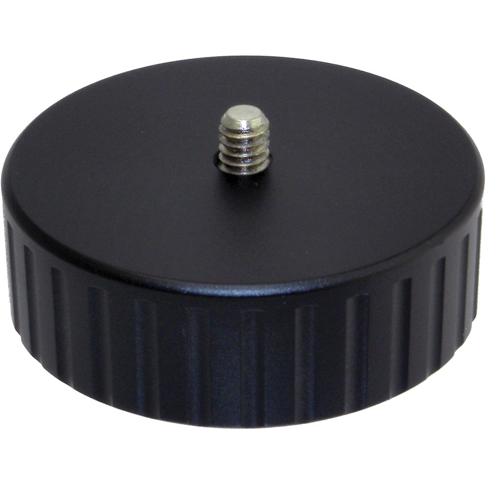 Cullmann Tripod Head Thread Adapter – 3/8" Female To 1/4" Female Reducer – German Made (CTTA2, Stainless Steel)
