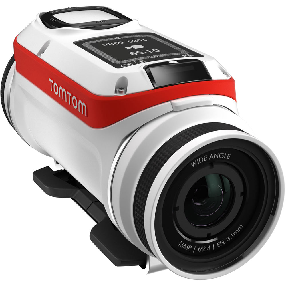 TomTom Bandit Action Camera Premium Pack 1LB000101 B H Photo