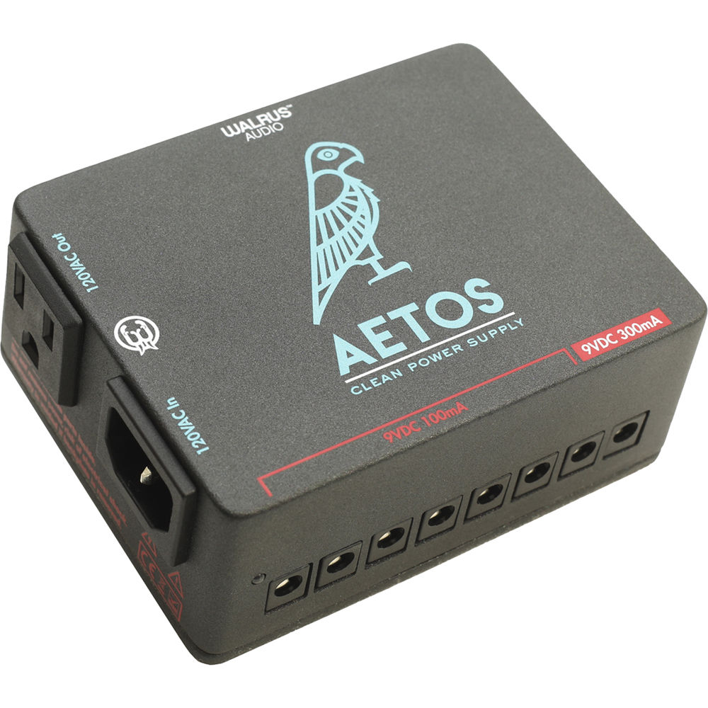 WALRUS AUDIO Aetos 8 Output 120V Power Supply 900 1003HAL1 B H