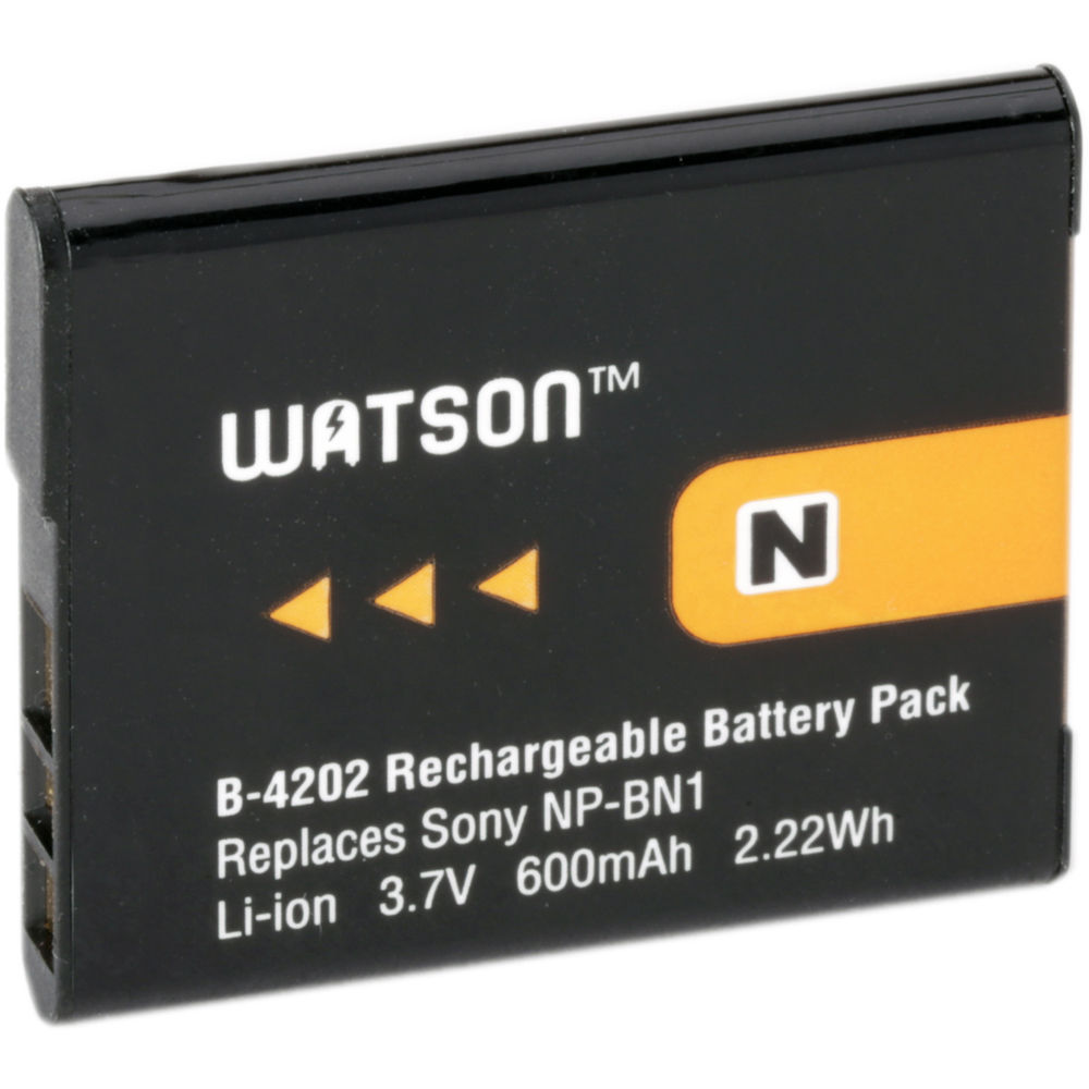 Watson NPBN1 LithiumIon Battery Pack (3.7V, 600mAh) B4202 B&H