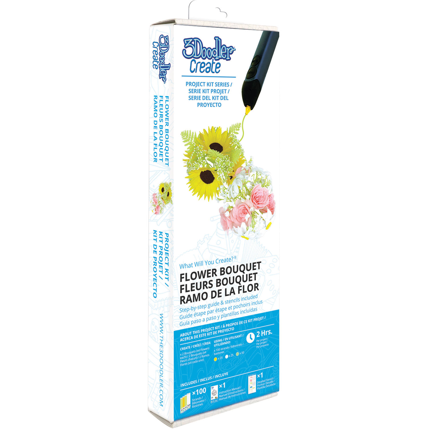 3Doodler Flowers / Roses Project Kit 3DOODFLRKIT B&H Photo Video