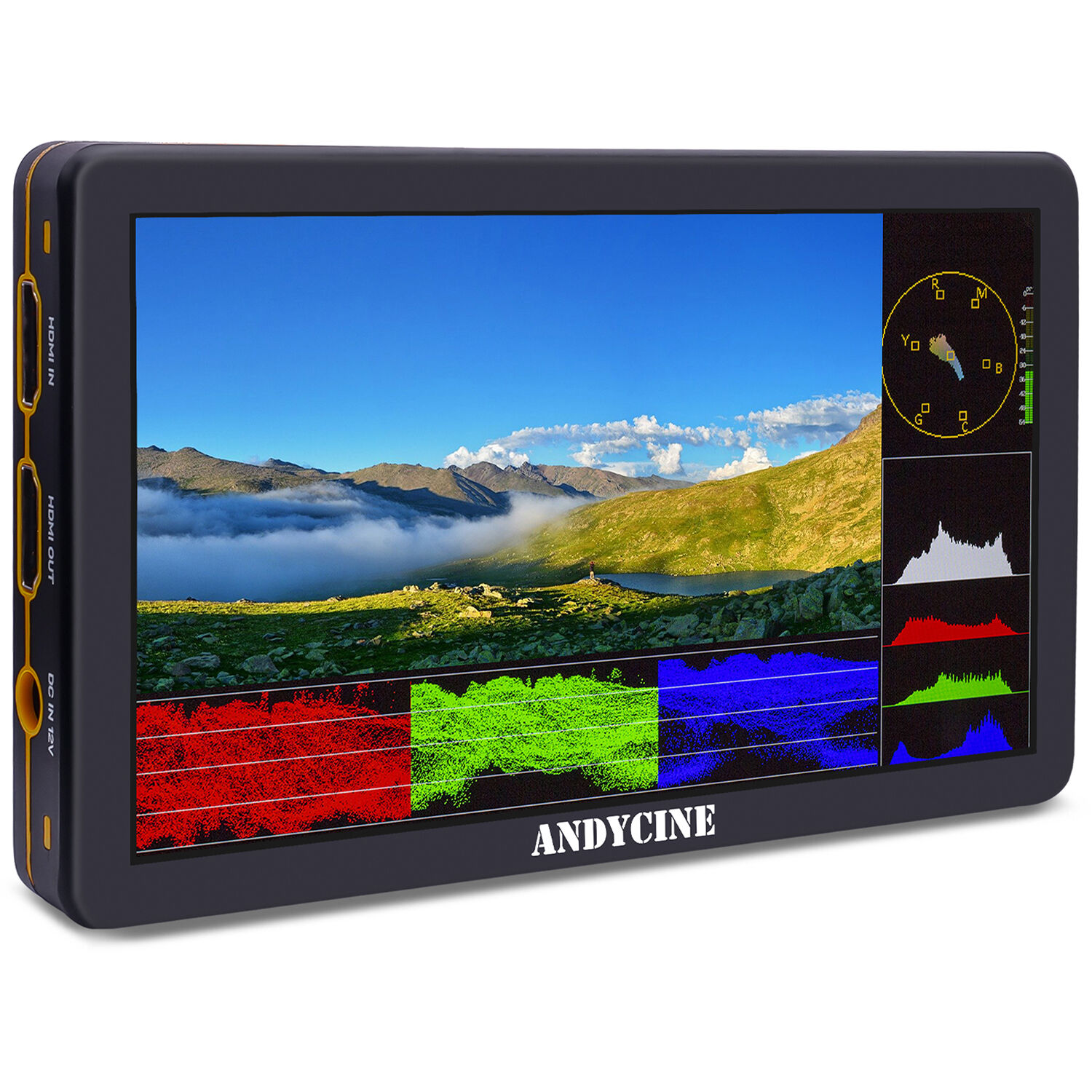 3D LUT Monitor ANDYCINE T6 6 Inch 4K HDMI On-Camera Monitor - 1920x1080 ...