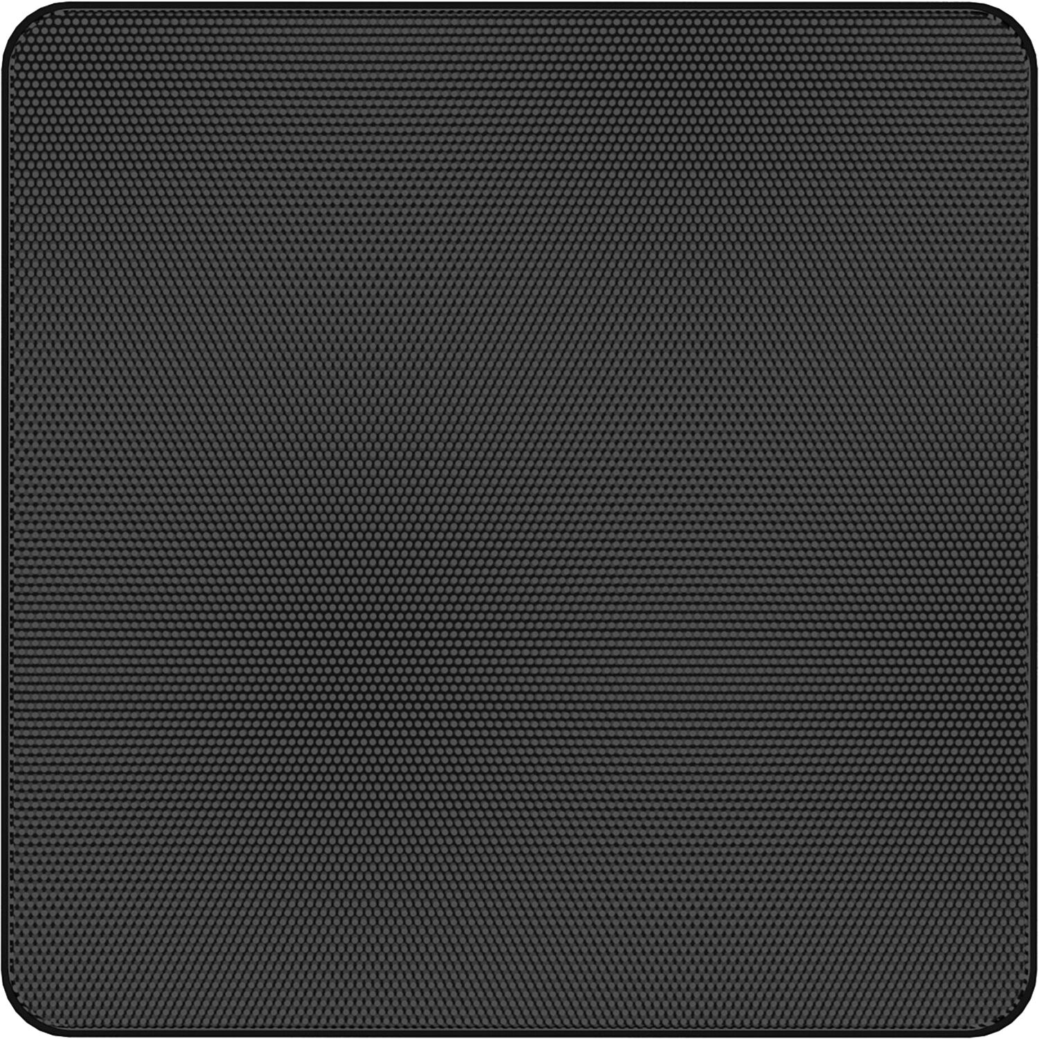 AtlasIED Grill, Edgeless FAP33T Square Black with Logo EGS33B