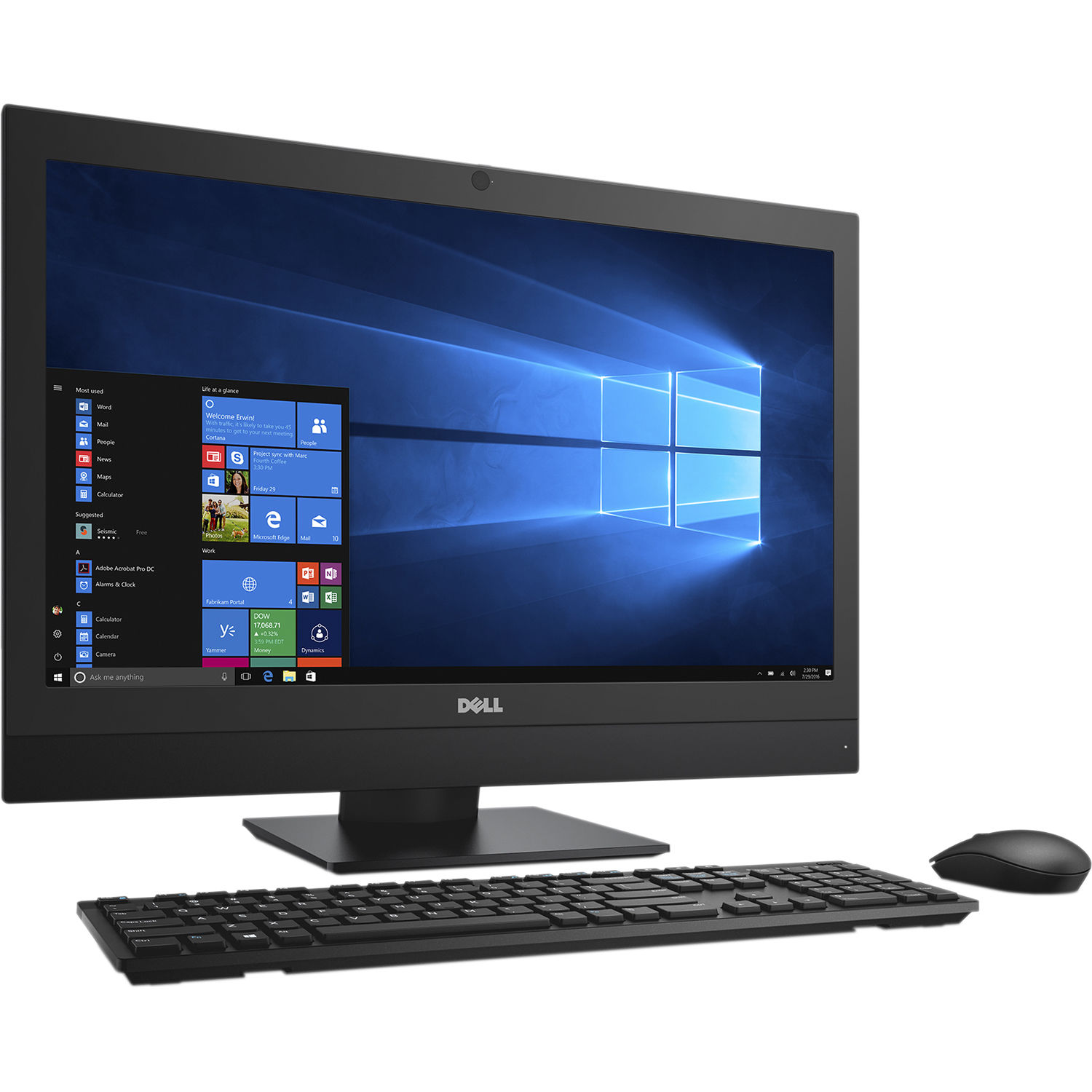 Dell 23.8 OptiPlex 7450 Multi-Touch All-in-One 31JHY B H