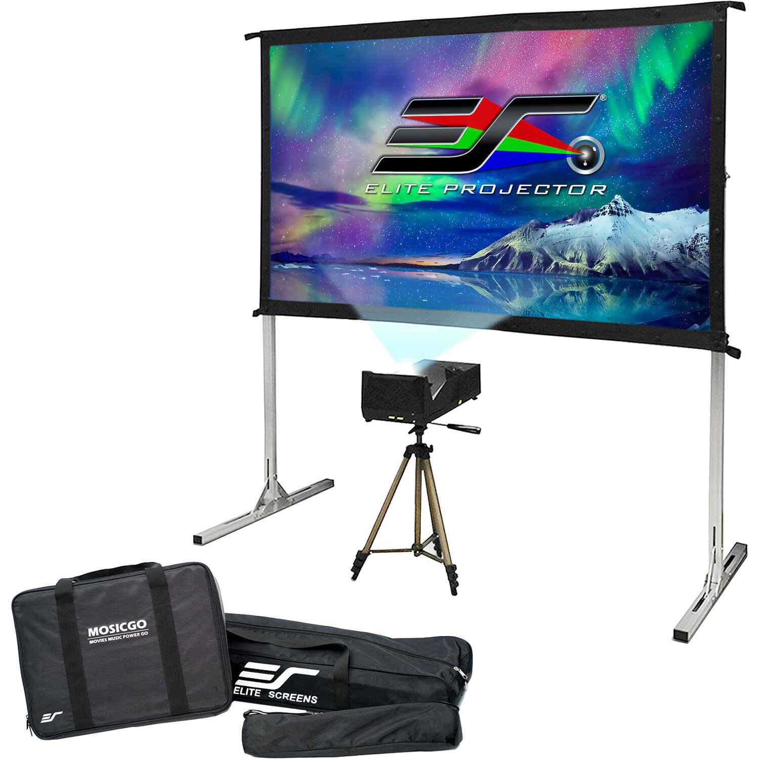 Elite Screens MosicGO Lite Ultra-Short Throw DLP Outdoor MGFU-L