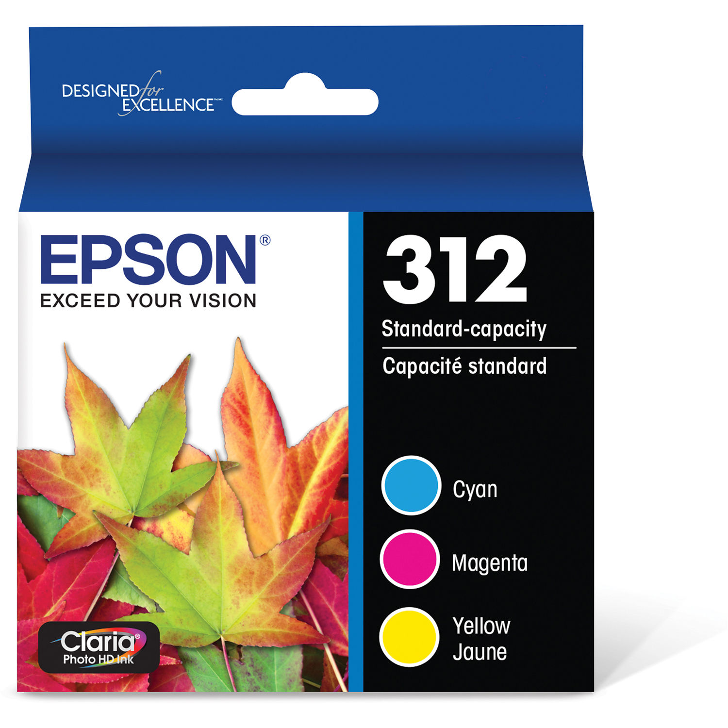 Clarion Ink Epson Epson T312 Cyan, Magenta, and Yellow Claria Photo