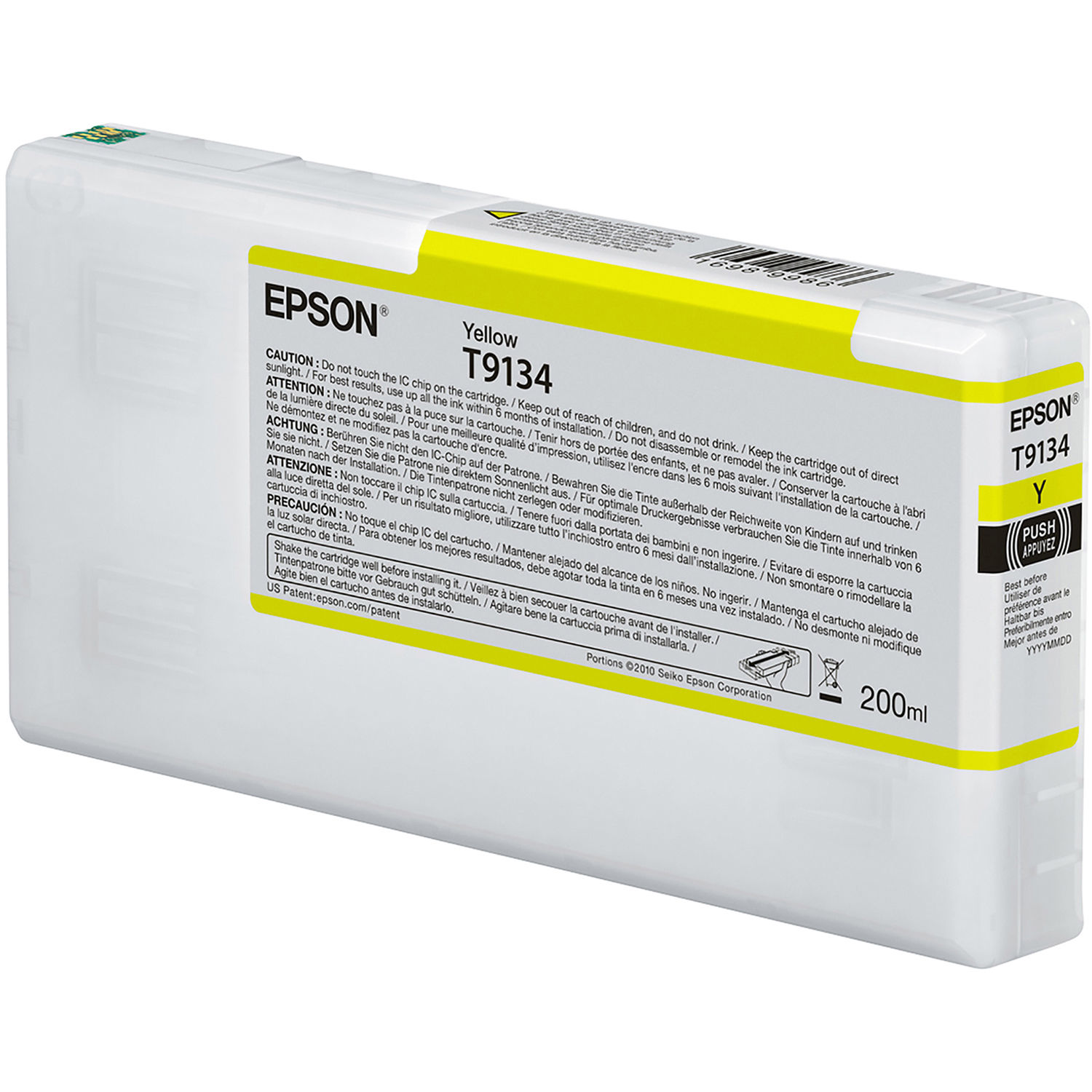 Epson T9134 UltraChrome HDX Yellow Ink 