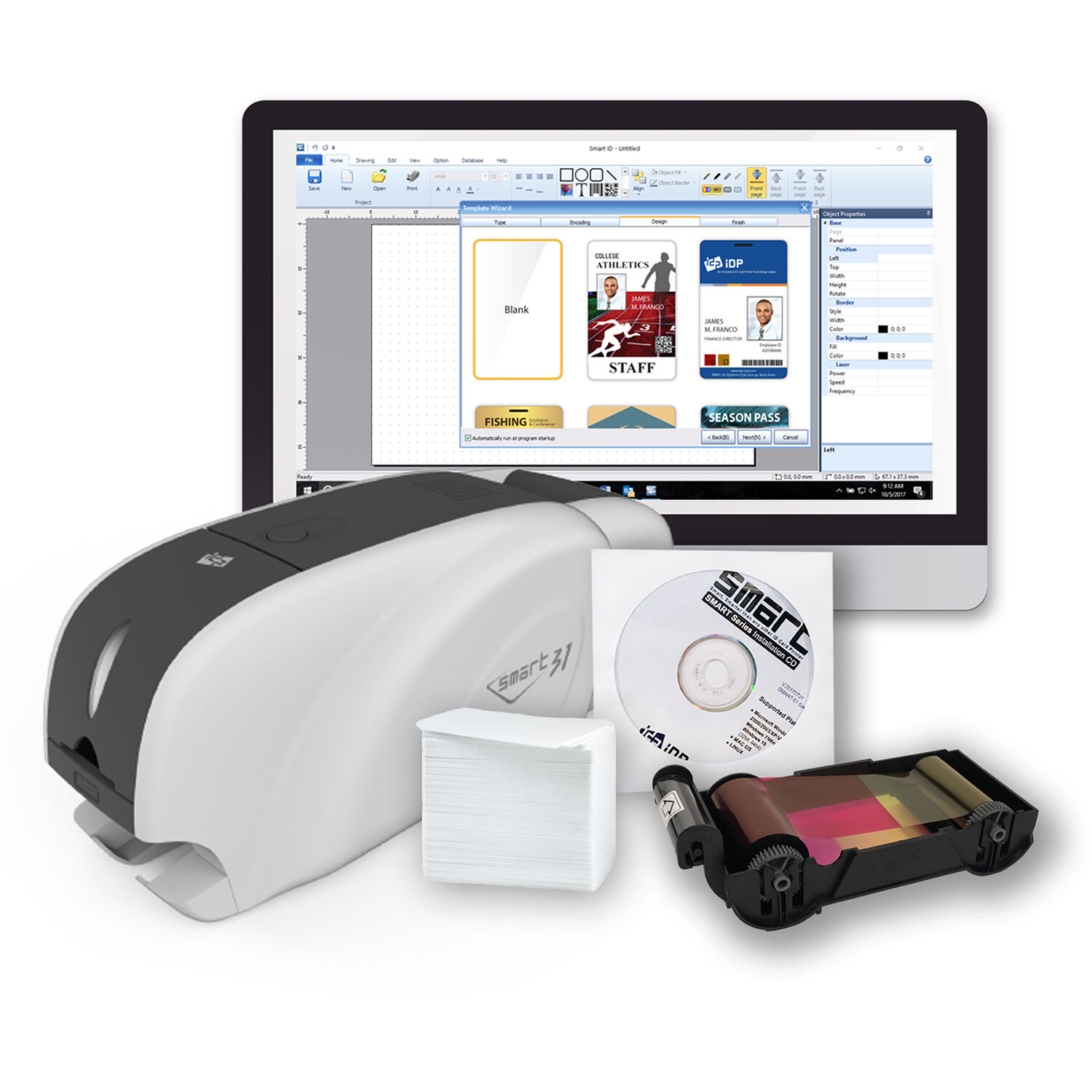 IDP SMART-31D Dual-Sided ID Card 