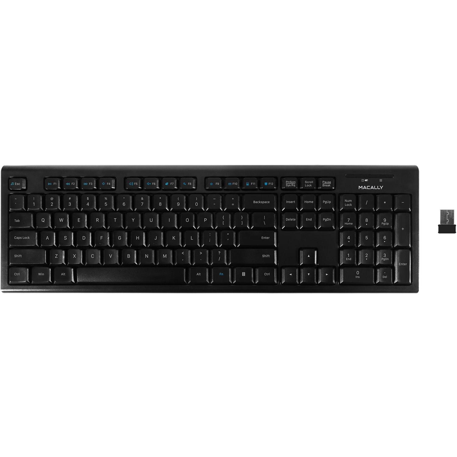 Macally 104Key Wireless RF Keyboard for PC RFSSKEY B&H Photo