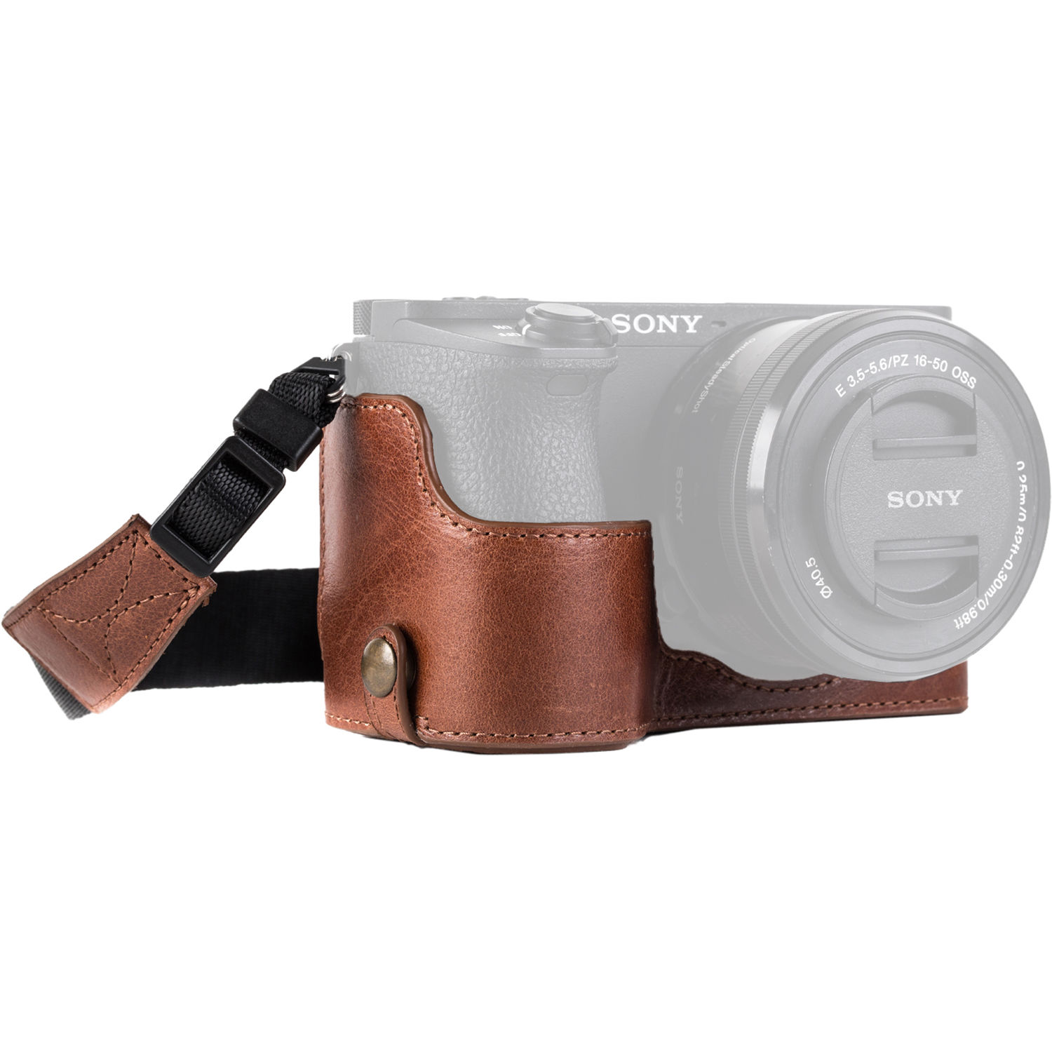 MegaGear Mg1922 Ever Ready - Custo in Vera Pelle Compatibile Comfujifilm X- T4 (Xf16-80 Mm), Colore. Marrone