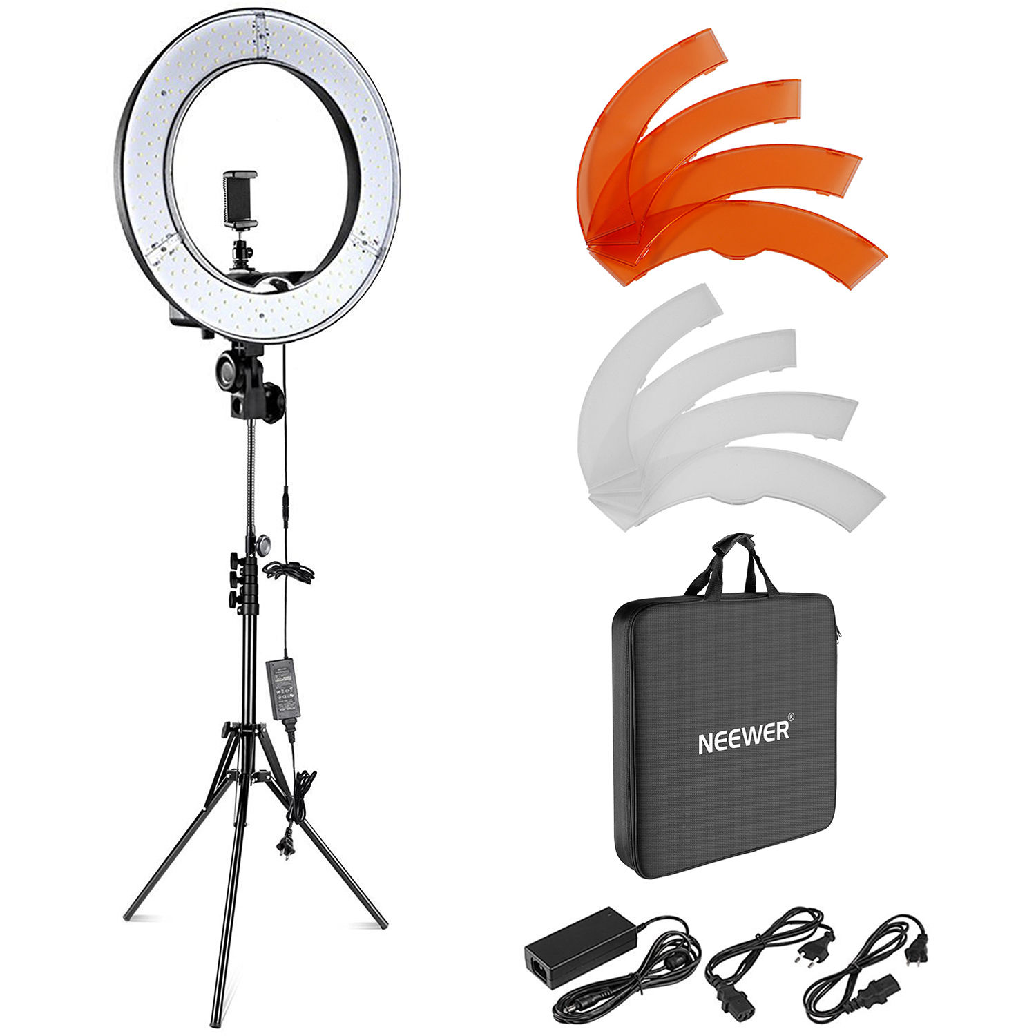Neewer Ring Light Converter Adapter - Adjustable Mount For Standard Light Stands
