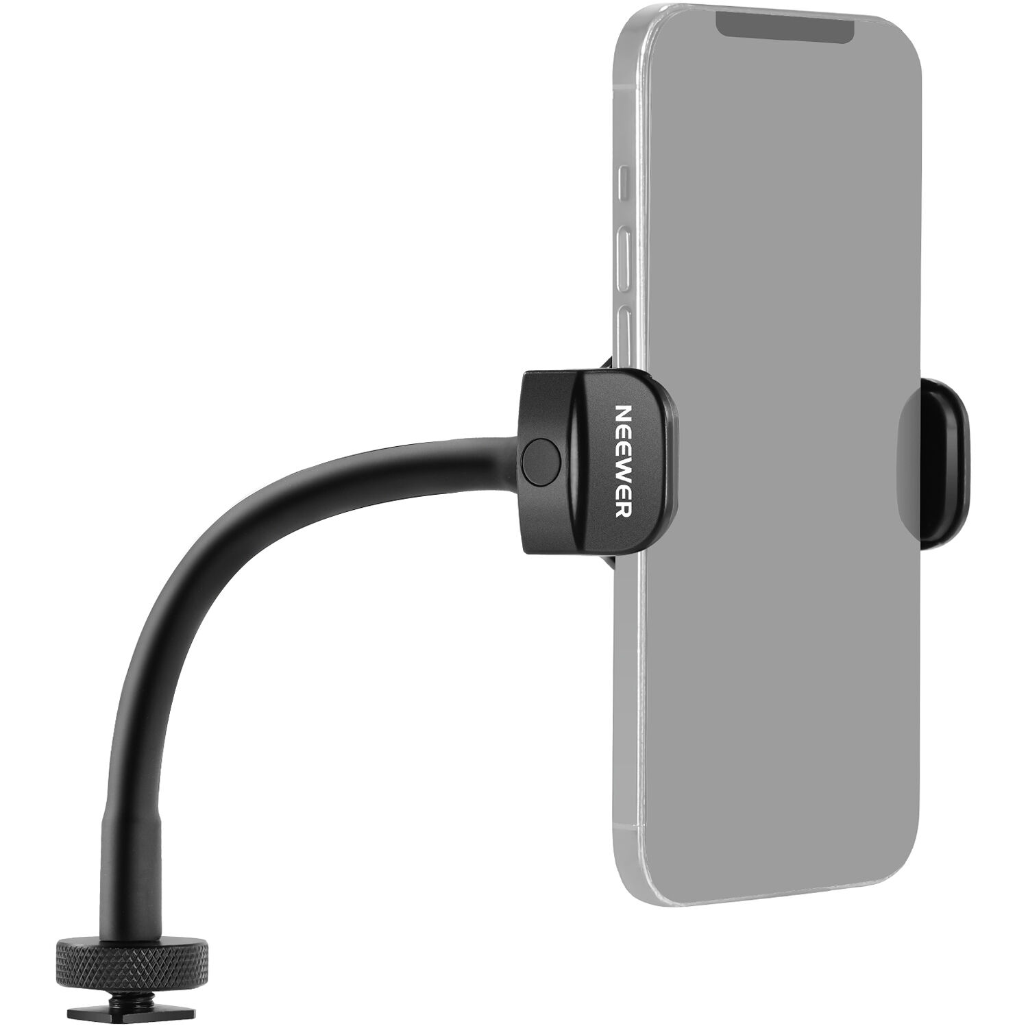 NEEWER DS022 Overhead Phone Mount Stand With Flexible Tube & Ball Head