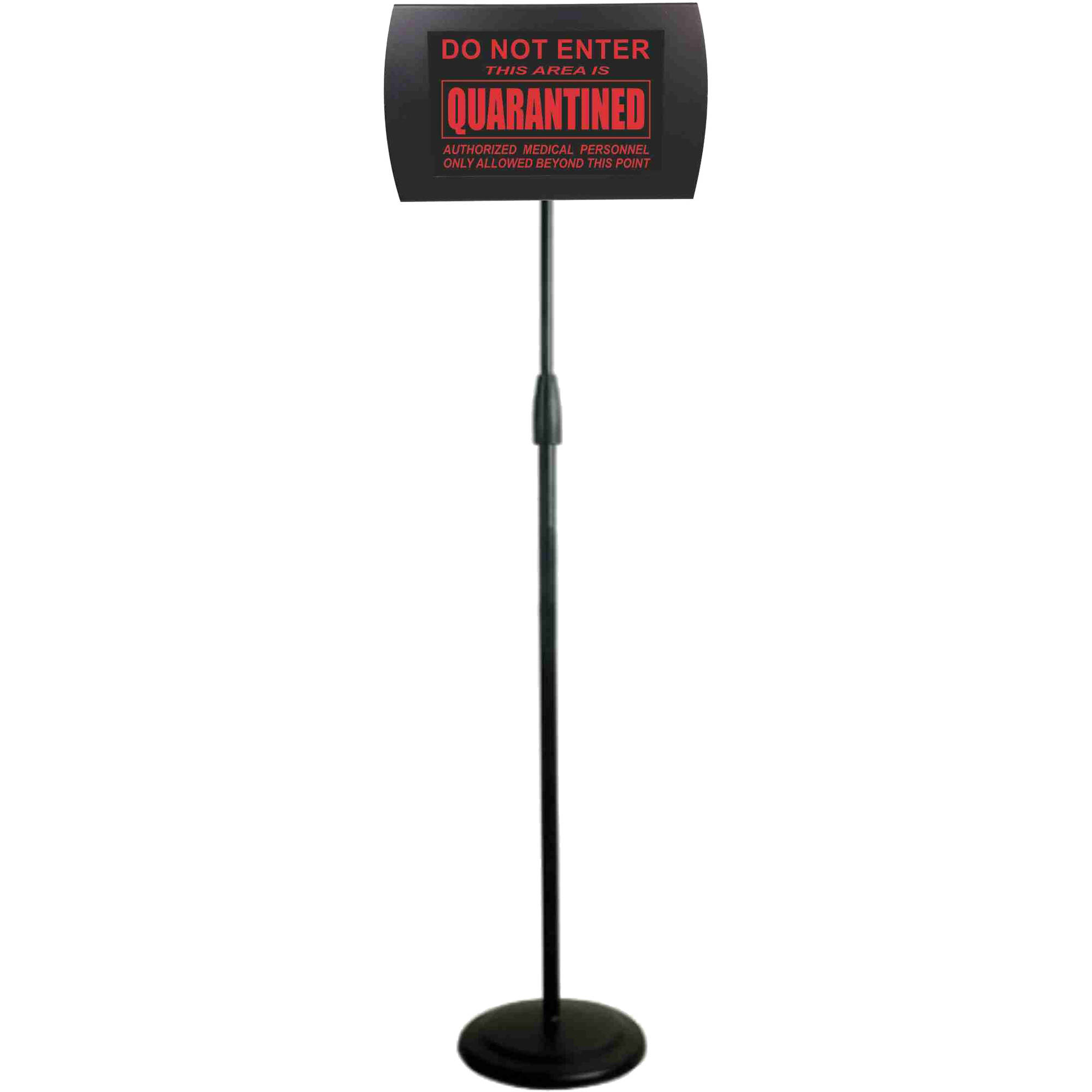 Humiliating Prank Sign - DO NOT ENTER - QUARANTINED – Giggle Novelties