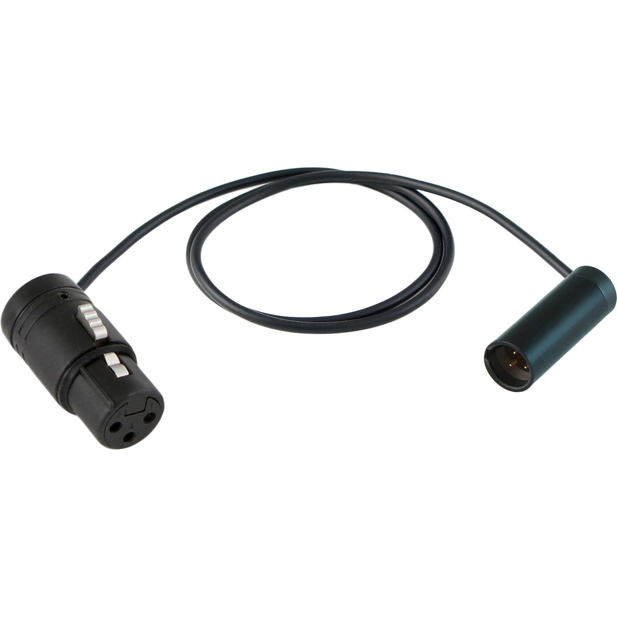 Alvin's Cables Low-Profile TA3M Mini-XLR 3-Pin Male naar 3,5mm-TRS Vergrendeling Audio Kabel voor Canon-EOS-C70 van Deity BP-TRX Sennheiser-EK-100 G4|G3 20cm|8inches Rood