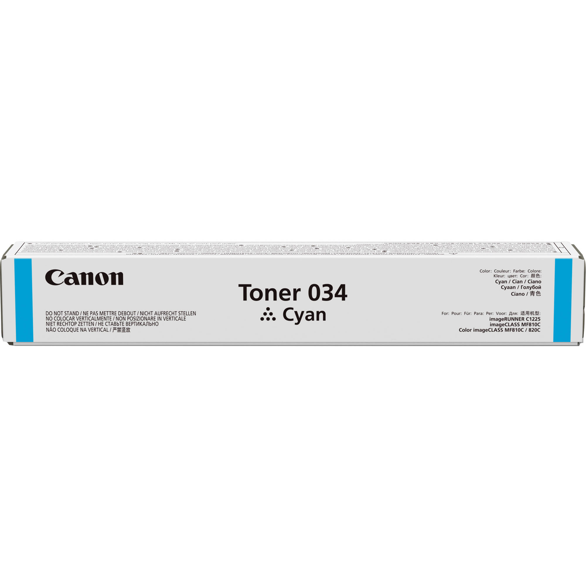 Canon 034 Cyan Toner Cartridge 