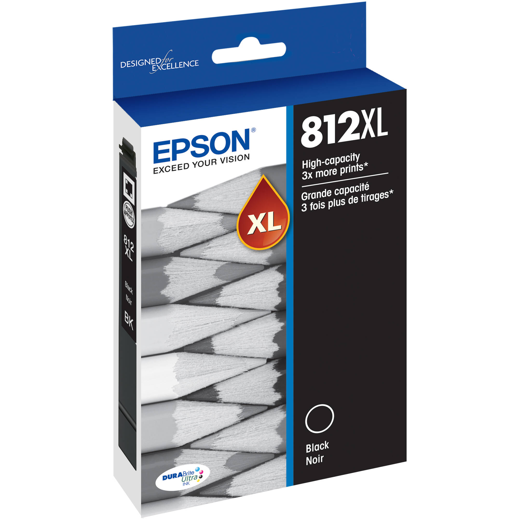 Epson Epson T812 Black High Capacity Ink Cartridge T812XL120-S