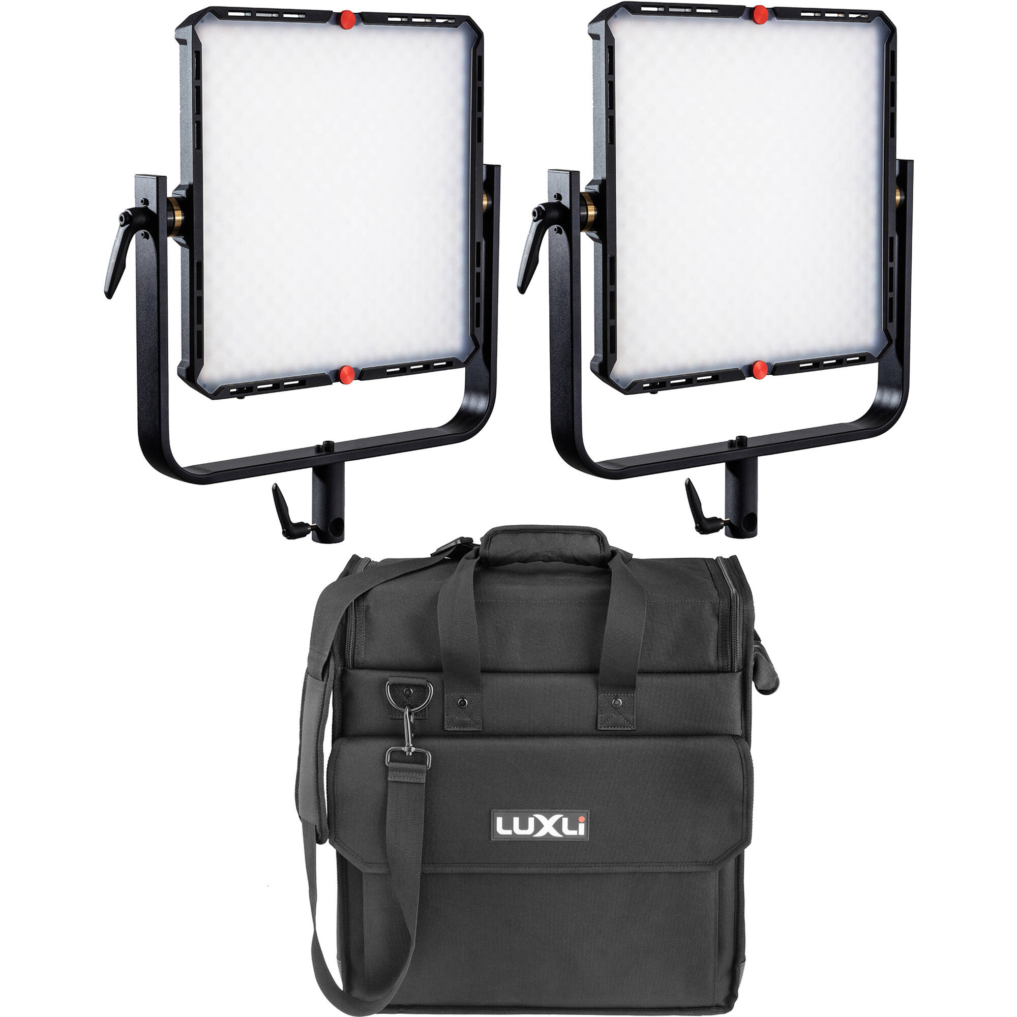 Kit Lumière LED Luxli Cello² 10 - Panneau RGB Pour Caméra Avec Diffuseur