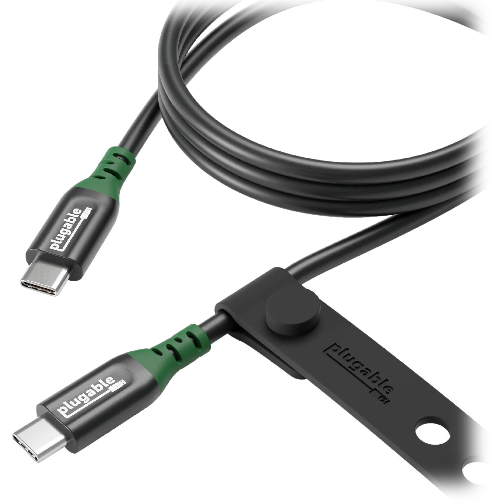 Plugable USB-C 3.2 Gen 2x2 Male Cable (3.3') USBC-240W-1M B&H