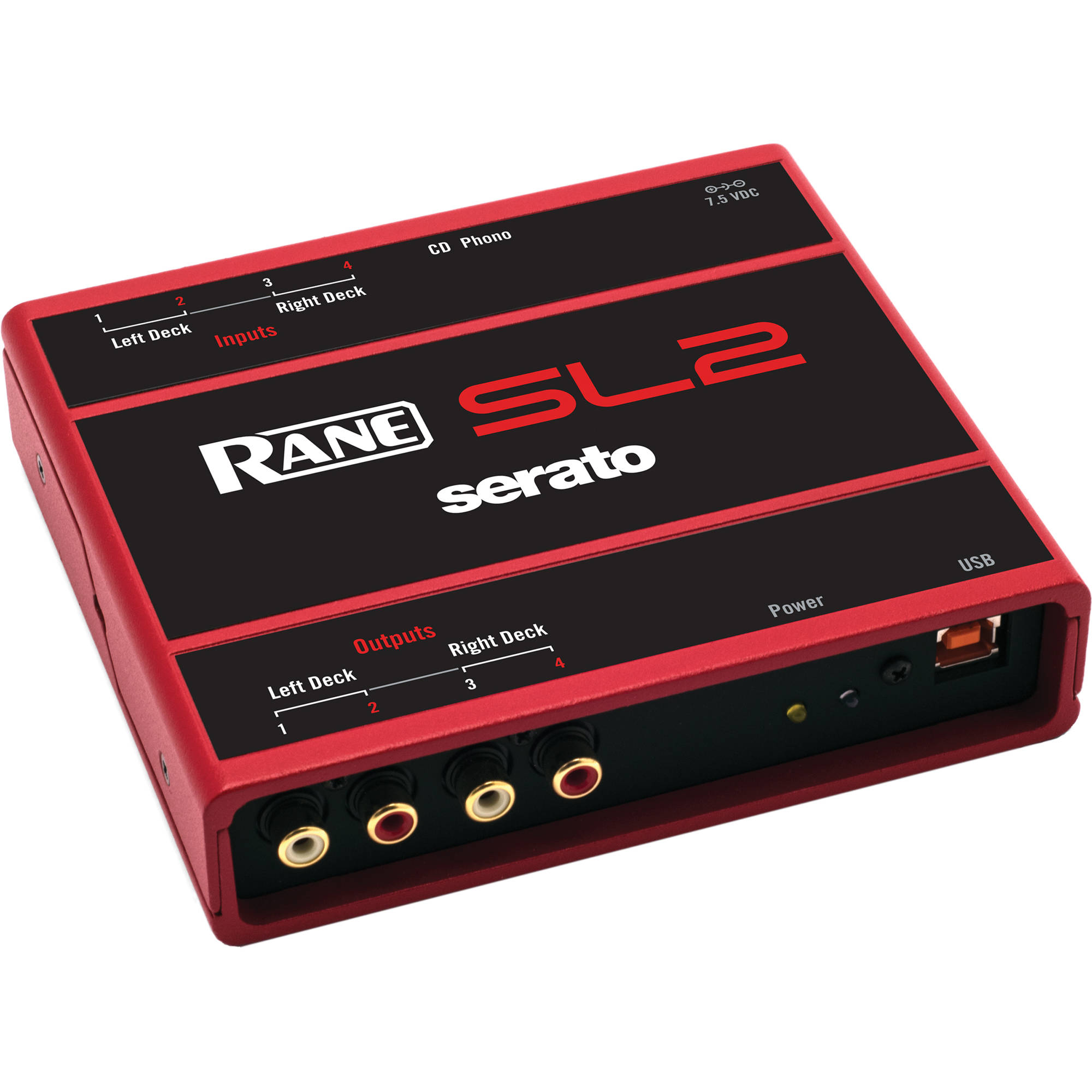 Rane SL2 Interface for Serato Scratch Live (Red) SL2 RED B&H