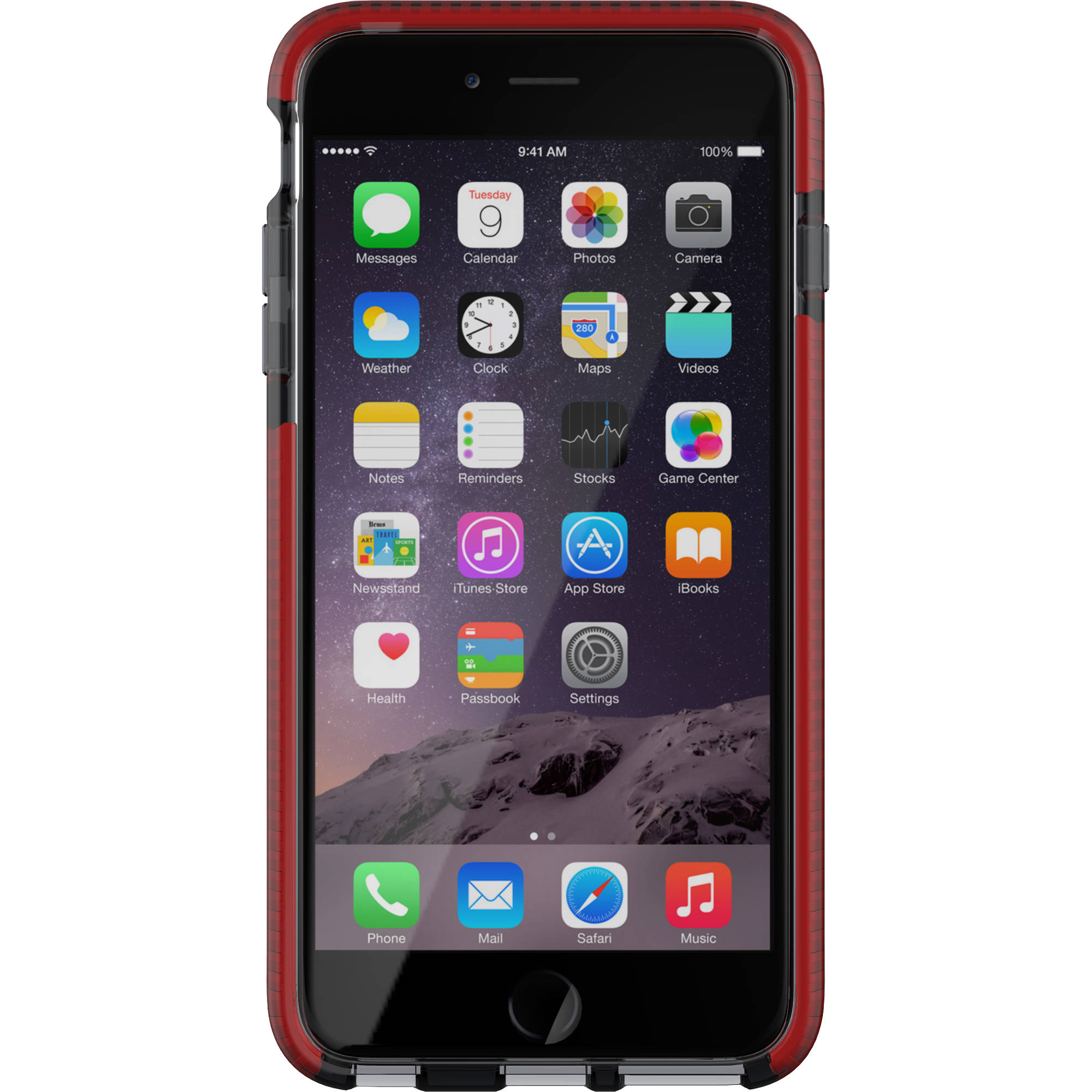 Tech21 Evo Mesh Case For IPhone 6 Plus Smokey Red T21 5019 B H
