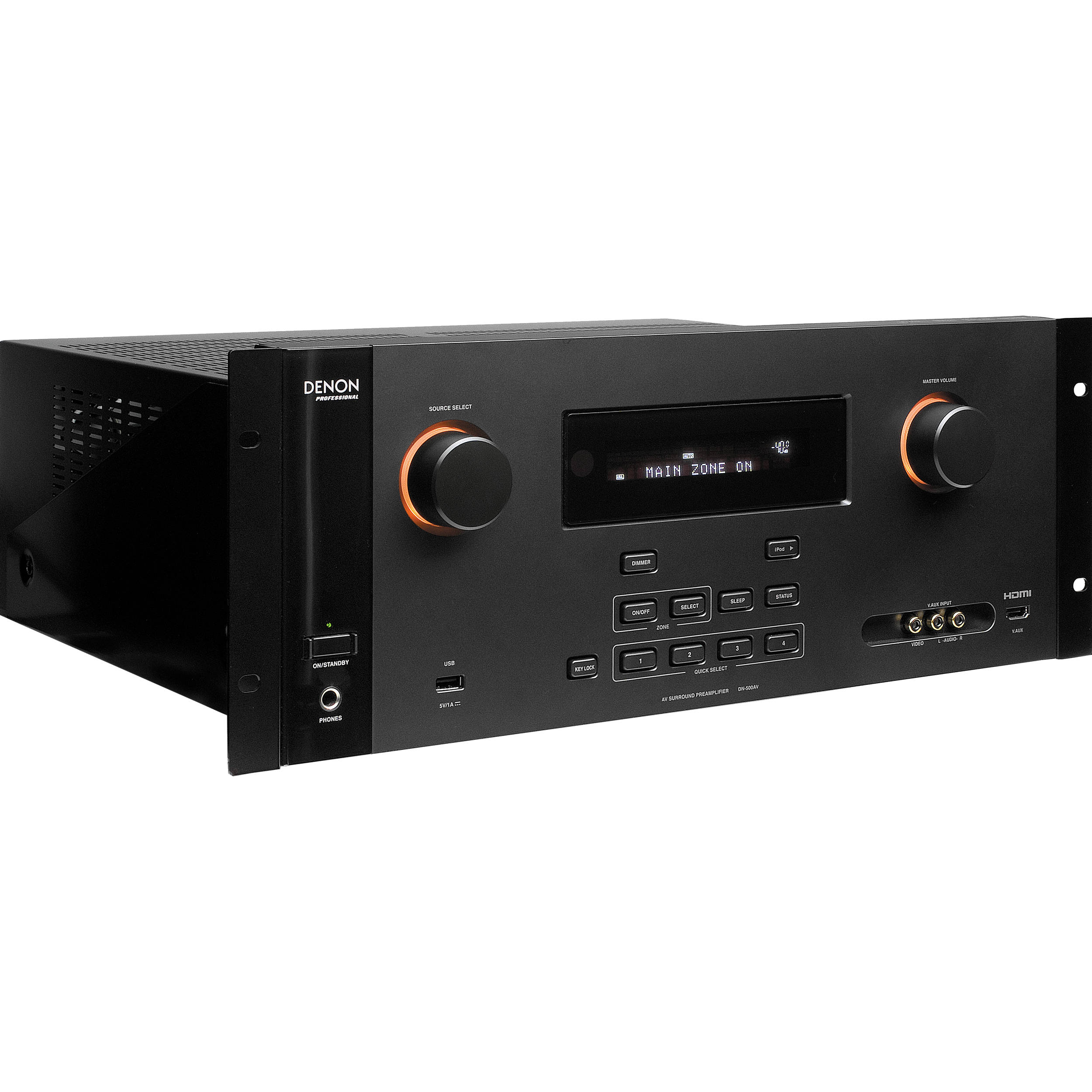 Denon DN500AV 7.1Channel A/V PreAmplifier DN500AV B&H Photo
