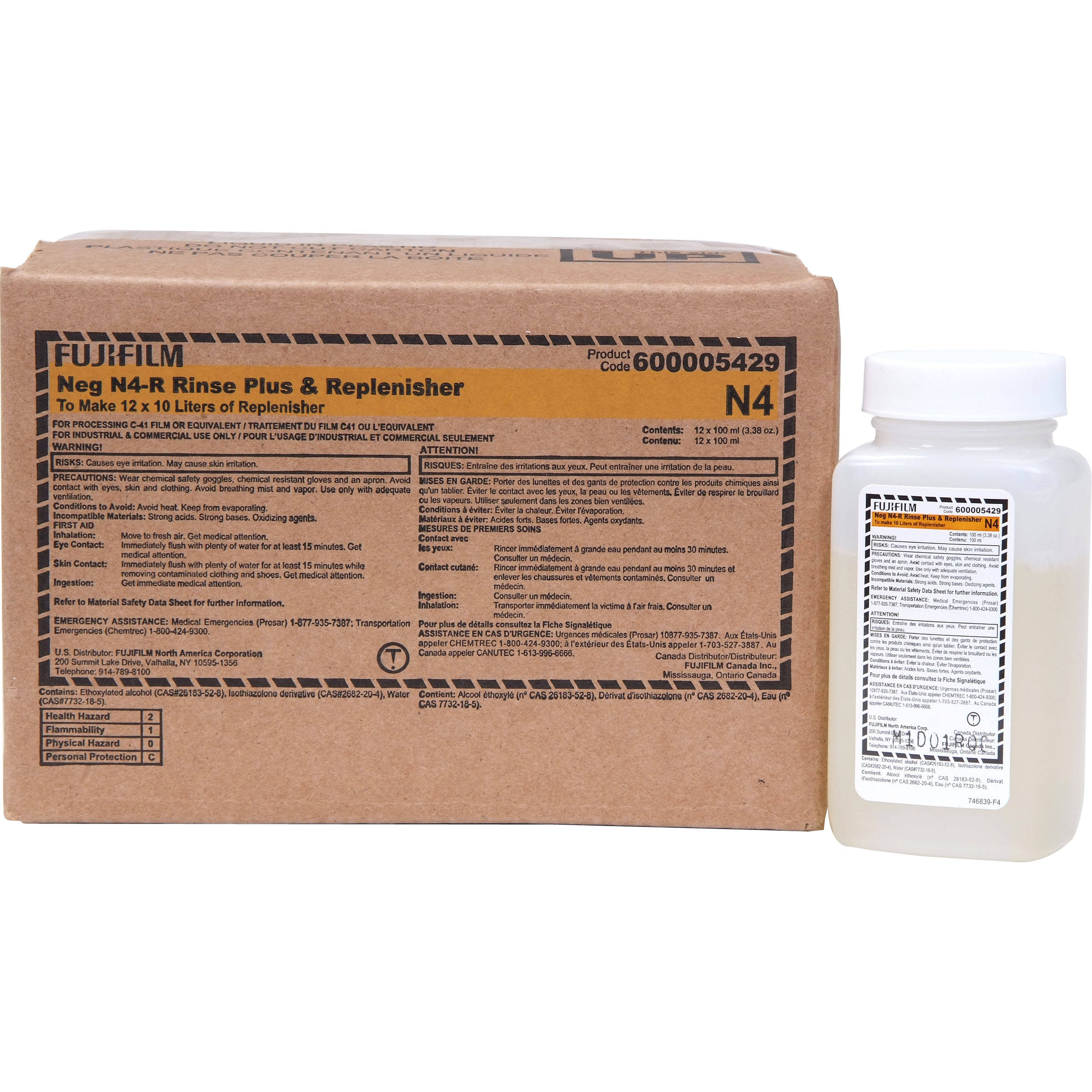 FUJIFILM NEG Universal N4 R Rinse Plus And Replenisher 600005429
