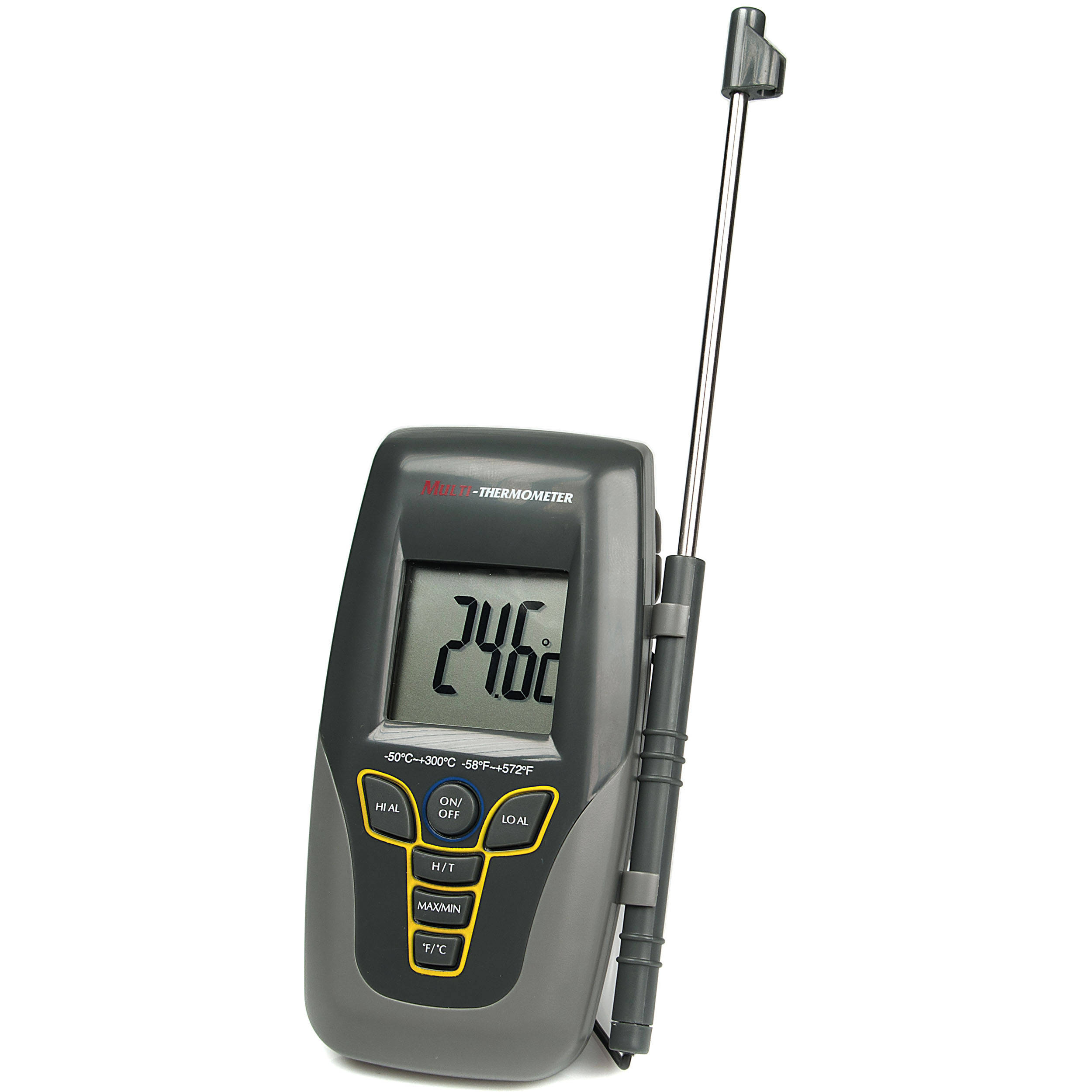 thumbnail image 2 of High Precision Digital Thermometer With Probe -50°C To +200°C Range, 10m Cable, For Water/Temp Monitoring 2 of 10