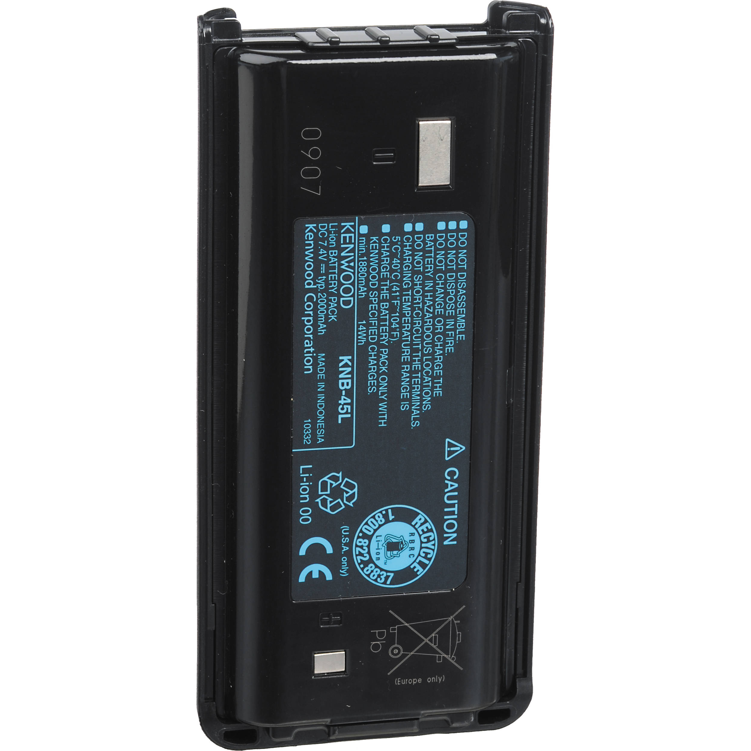 thumbnail image 2 of 2000mAh Rechargeable Li-ion Battery For Kenwood Togo 2 of 13