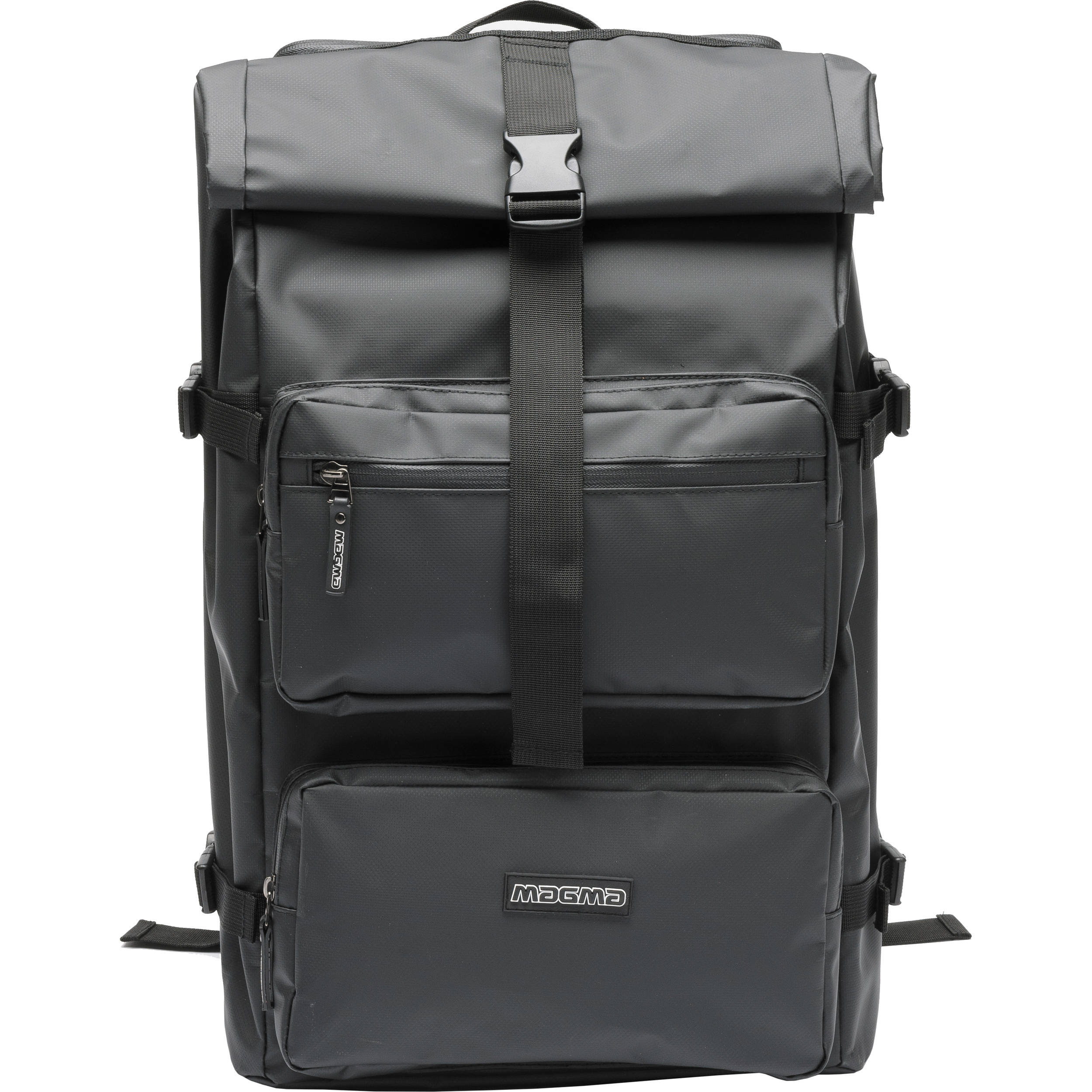 Magma Bags Rolltop Backpack (Black) MGA47350 B&H Photo Video