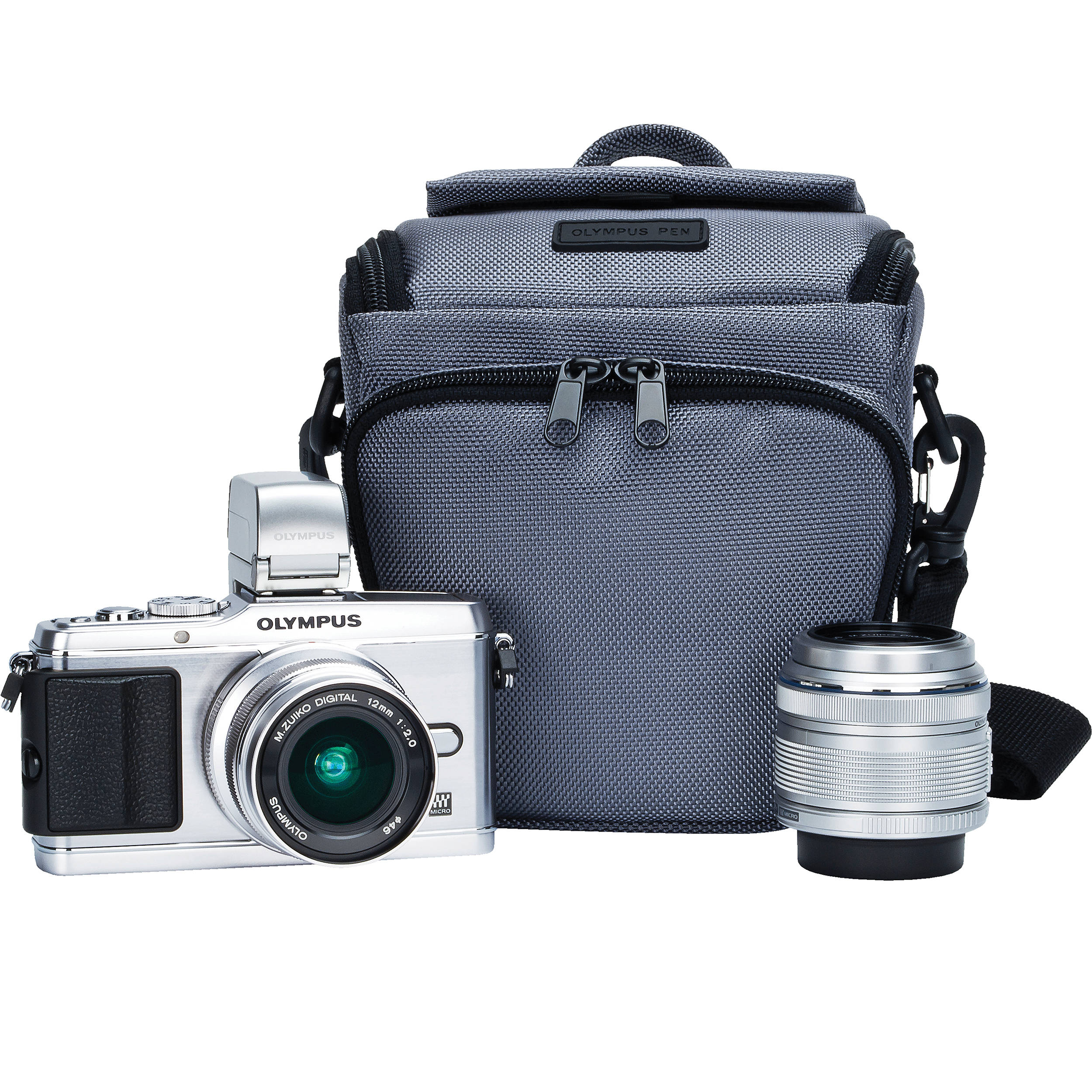 Olympus E P3 Street Shooter Kit V4037su010 B H Photo Video
