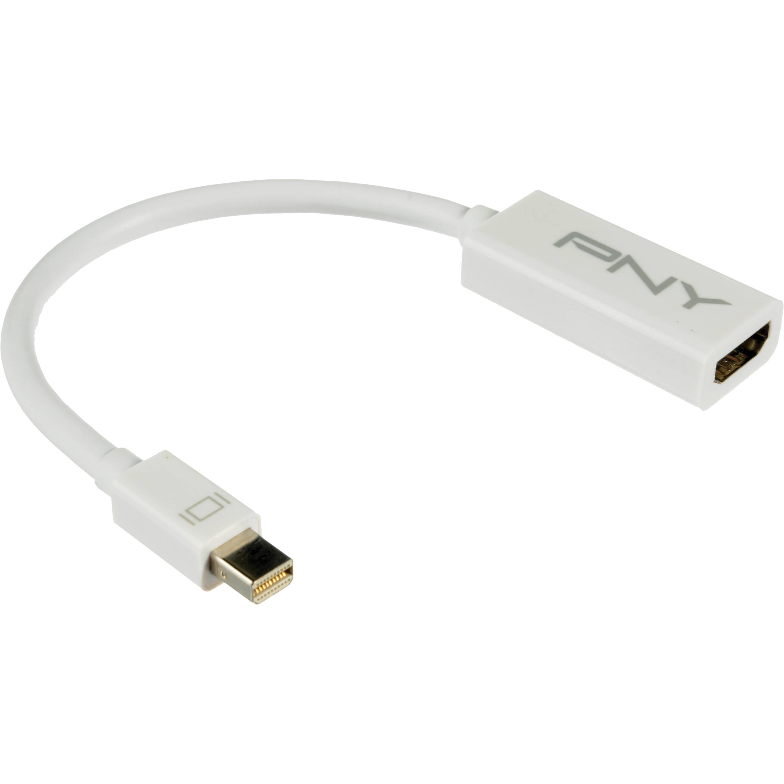 Aiino Adattatore Da Mini DisplayPort A HDMI Con Audio – 2 Metri – Bianco