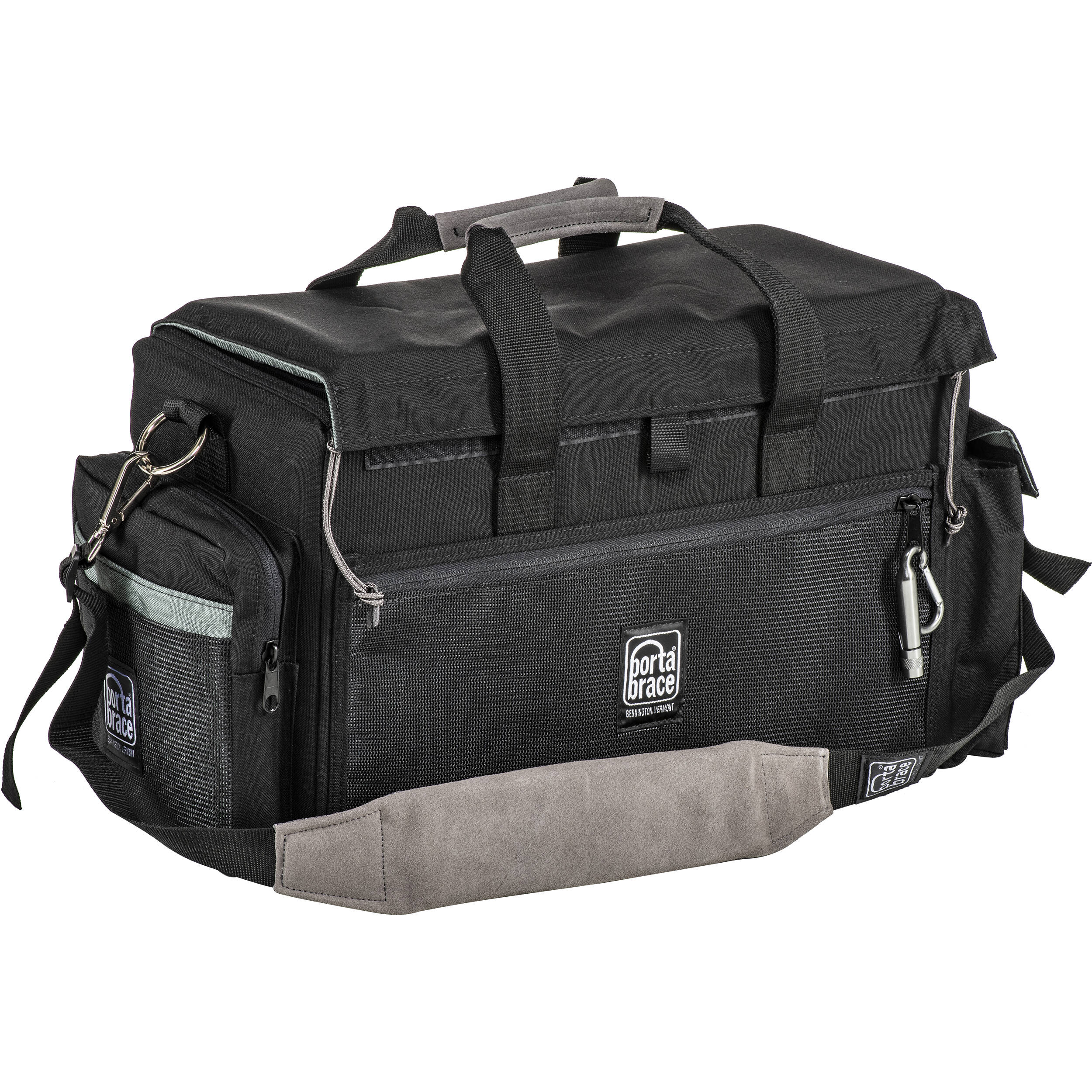 Portabrace DVO-2R Organizzatore Per DV Nero/Rosso – Borsa Professionale Per Fotocamera Con Luci LED E Tracolla