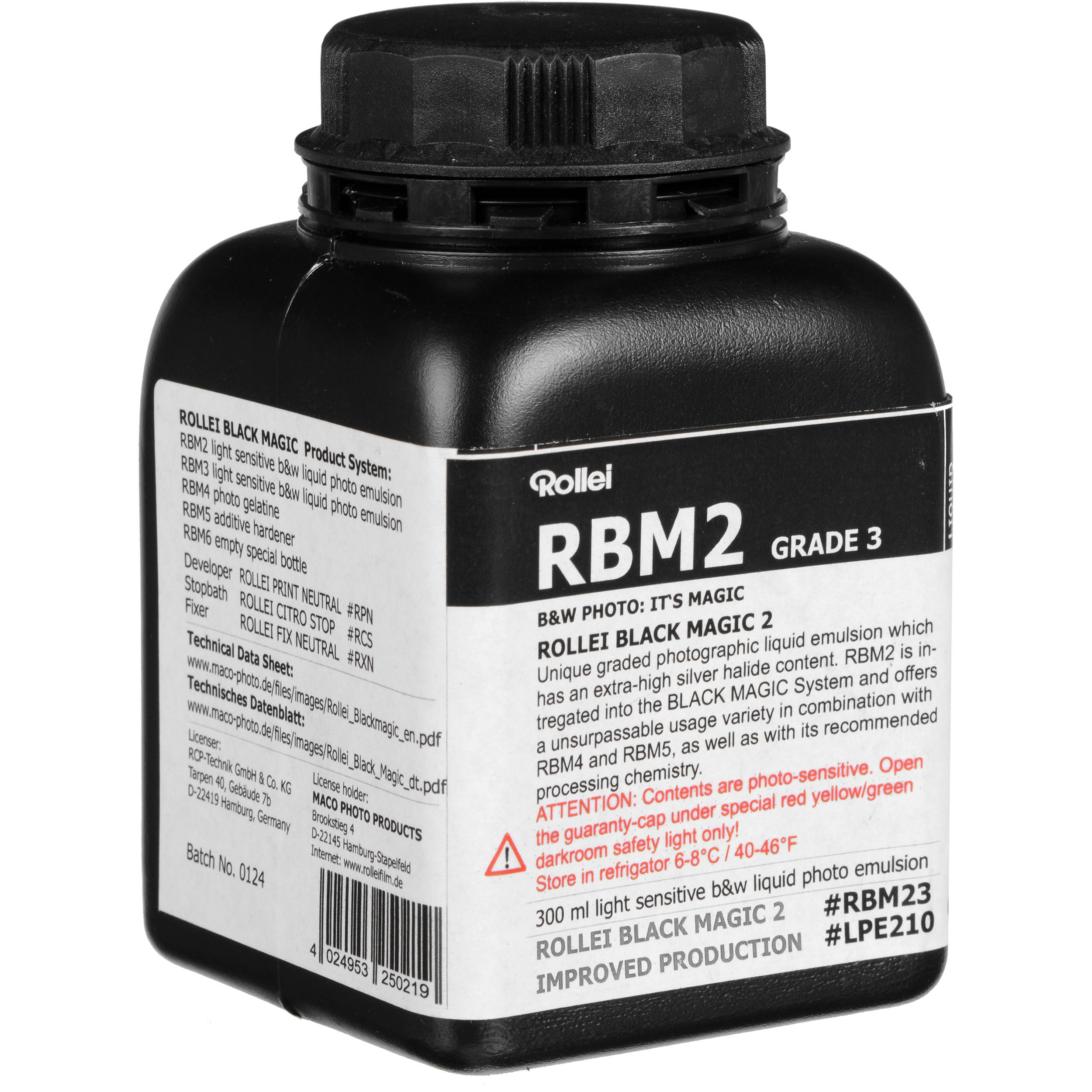 Rollei Black Magic High Contrast Liquid Emulsion (300mL) 66123