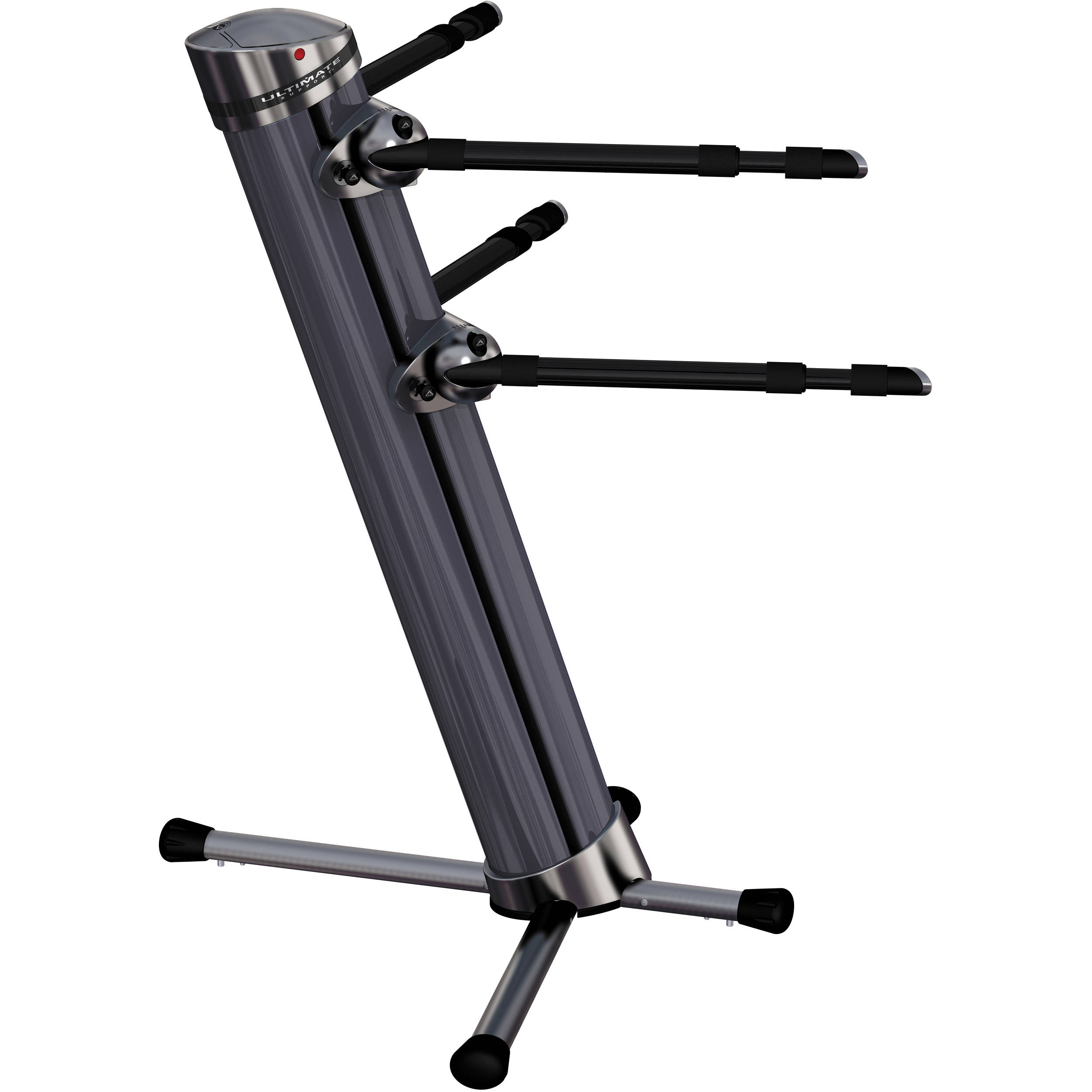 Ultimate Support AX 90PE Apex Column Keyboard Stand Pewter 