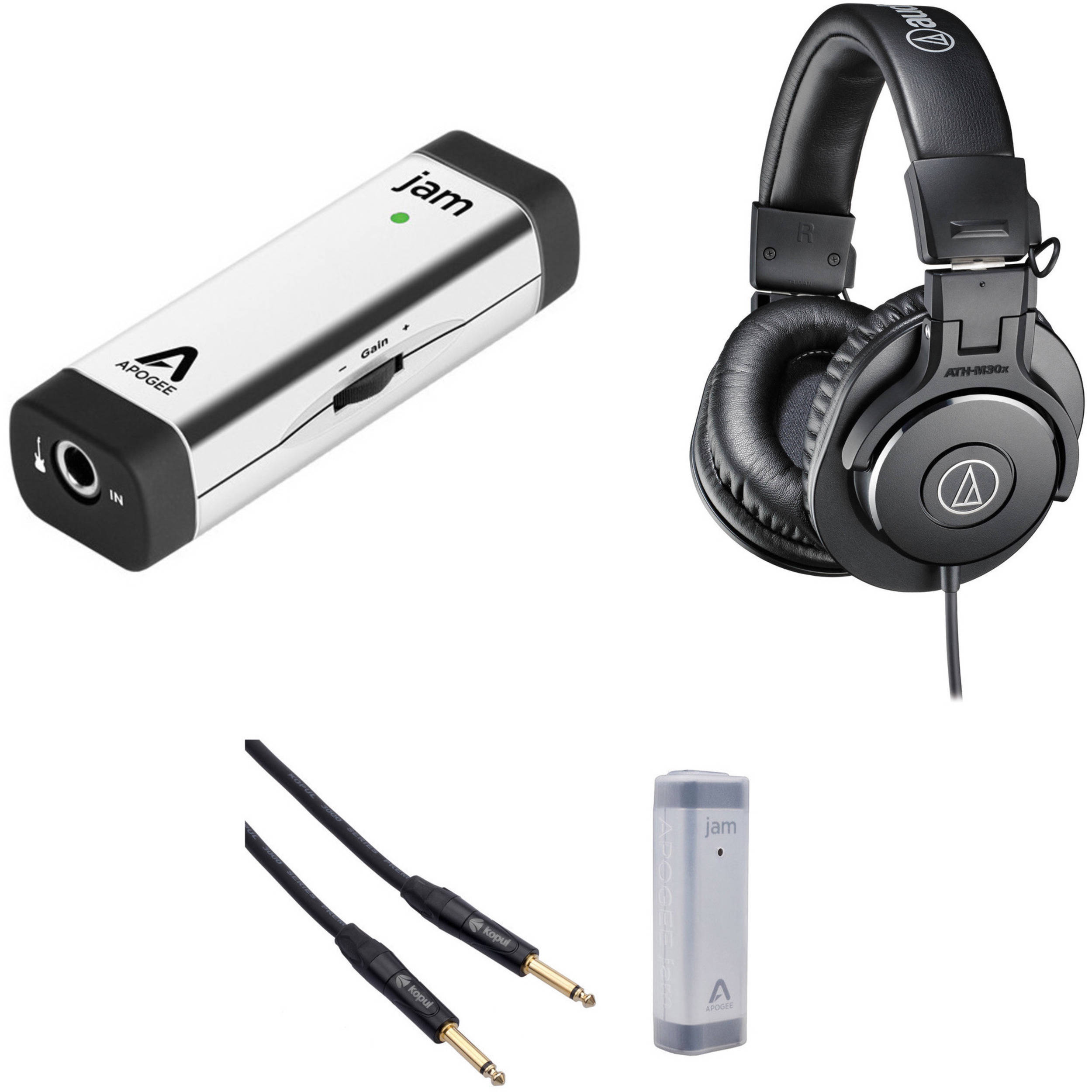Apogee Electronics IOS Guitar Recording Bundle B H Photo Video