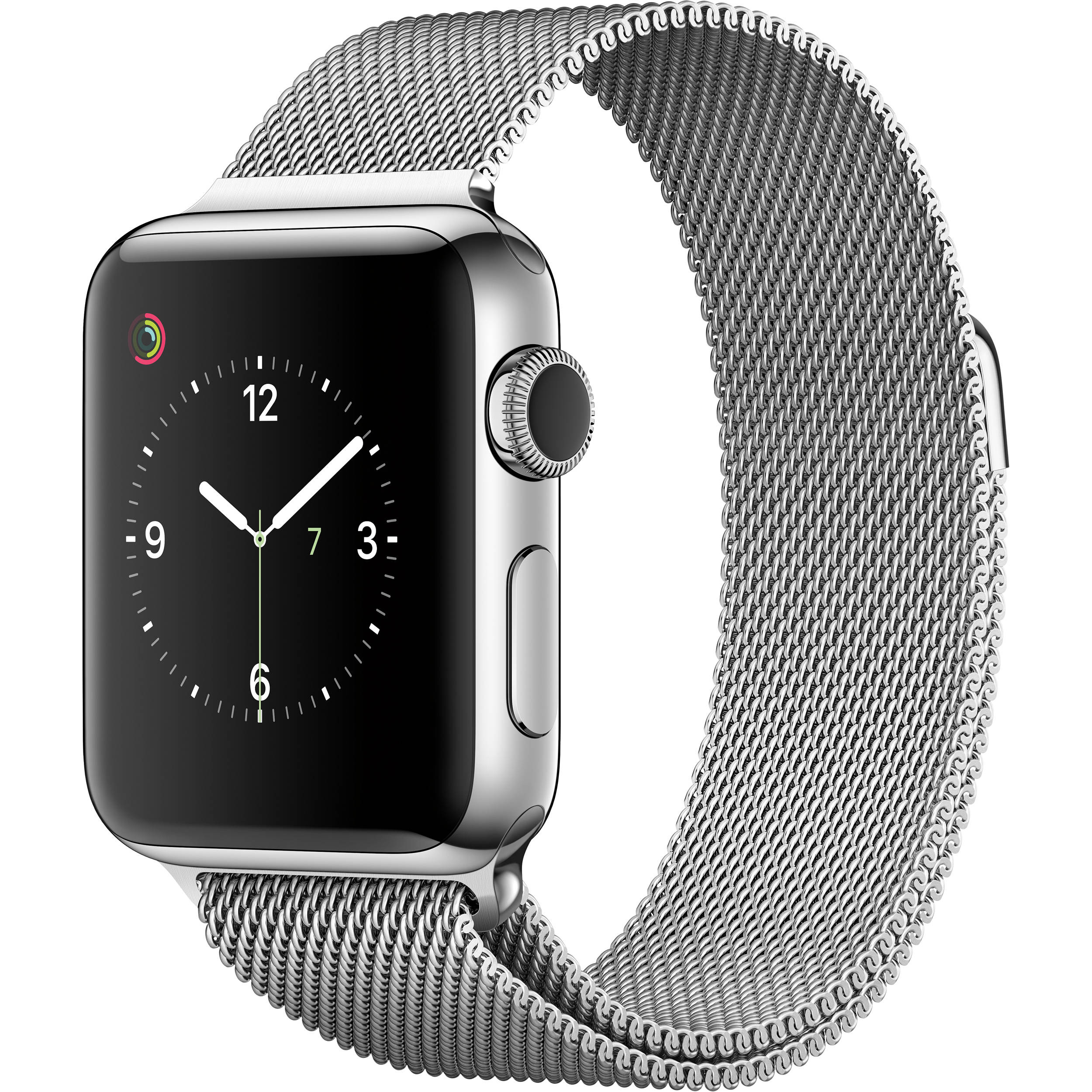 Apple watch series2 42mm ブラックステンレススチール-