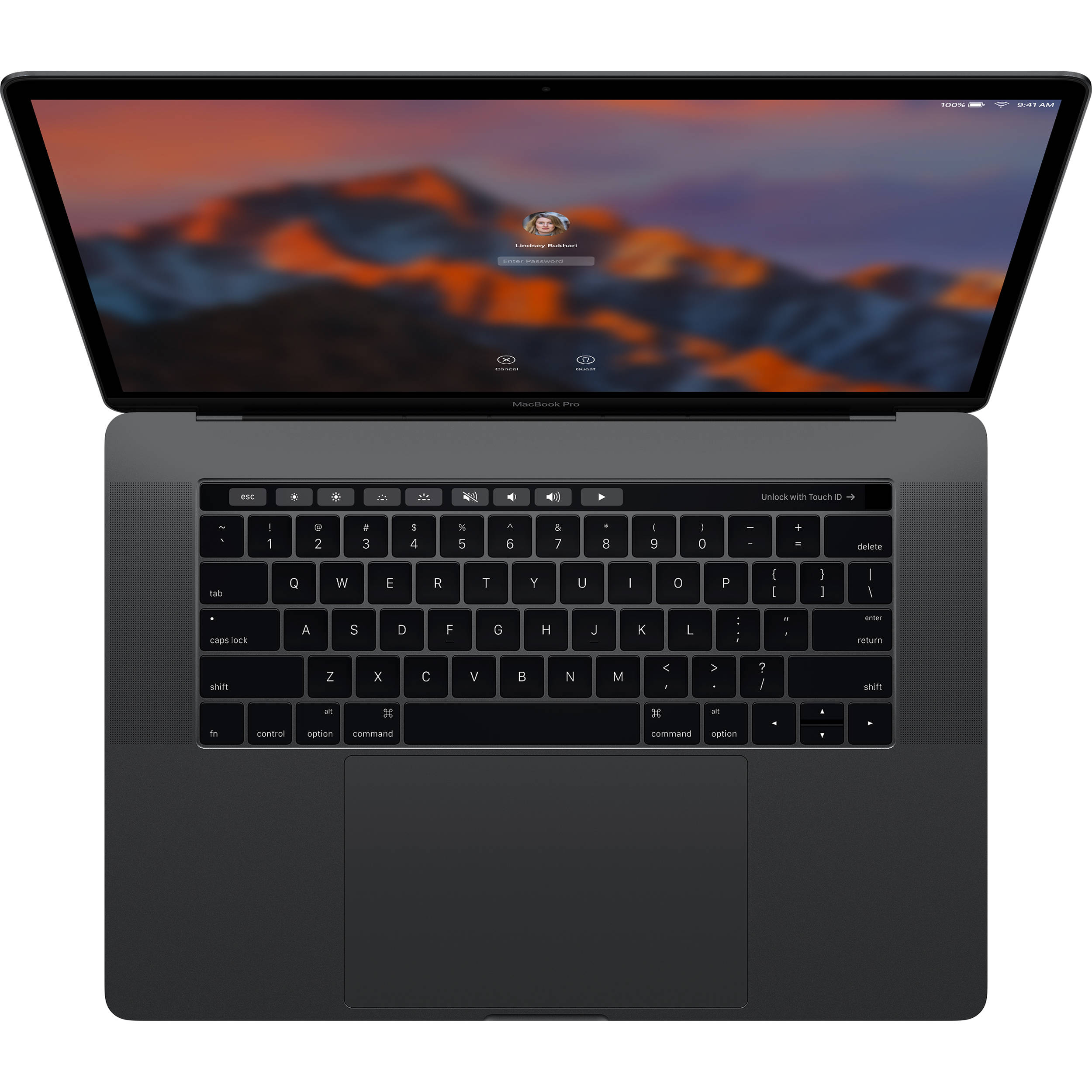 Apple 15 4 MacBook Pro With Touch Bar Z0SH0003P B H Photo Video