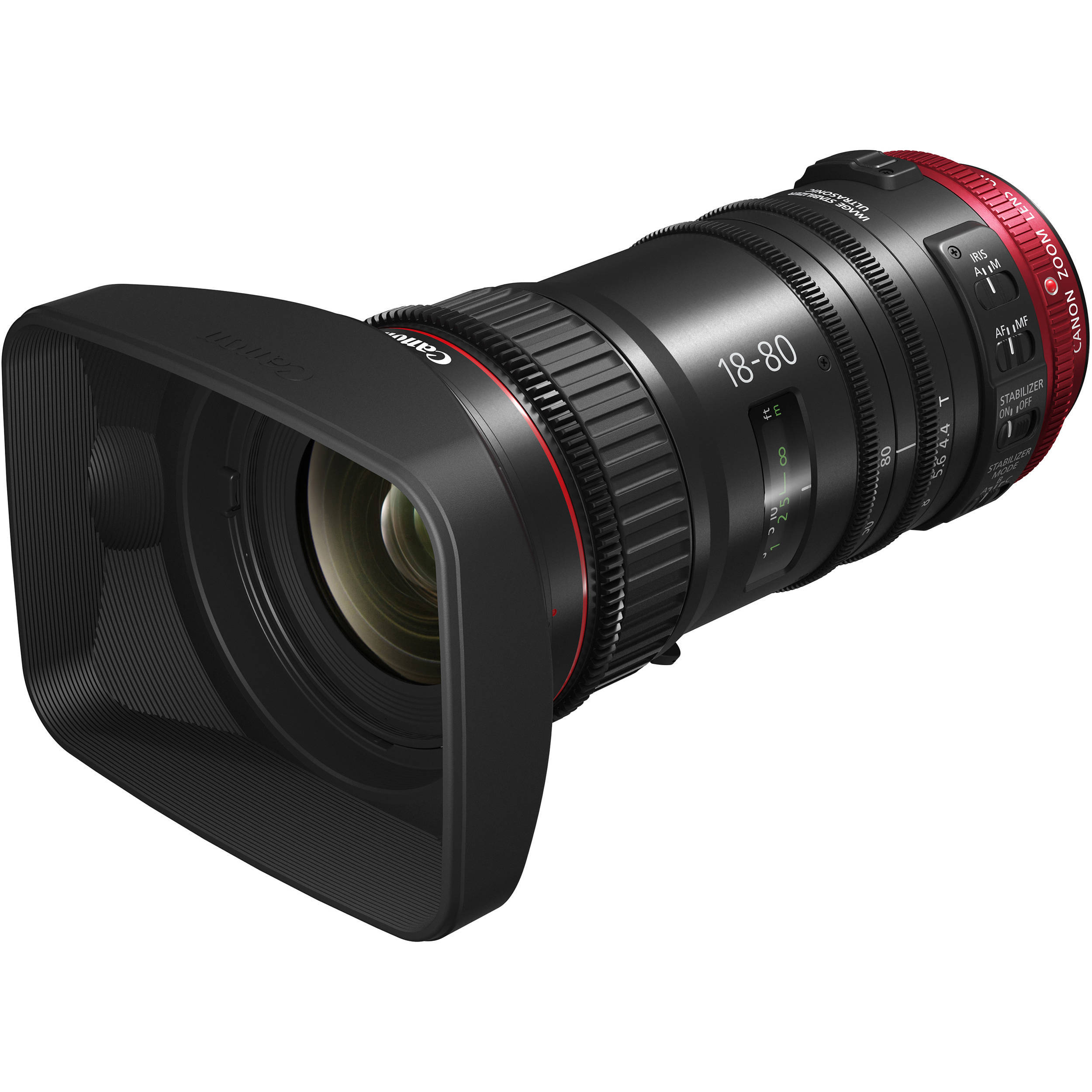 Canon CN E 18 80mm T4 4 Compact Servo Cinema Zoom Lens 0146T961
