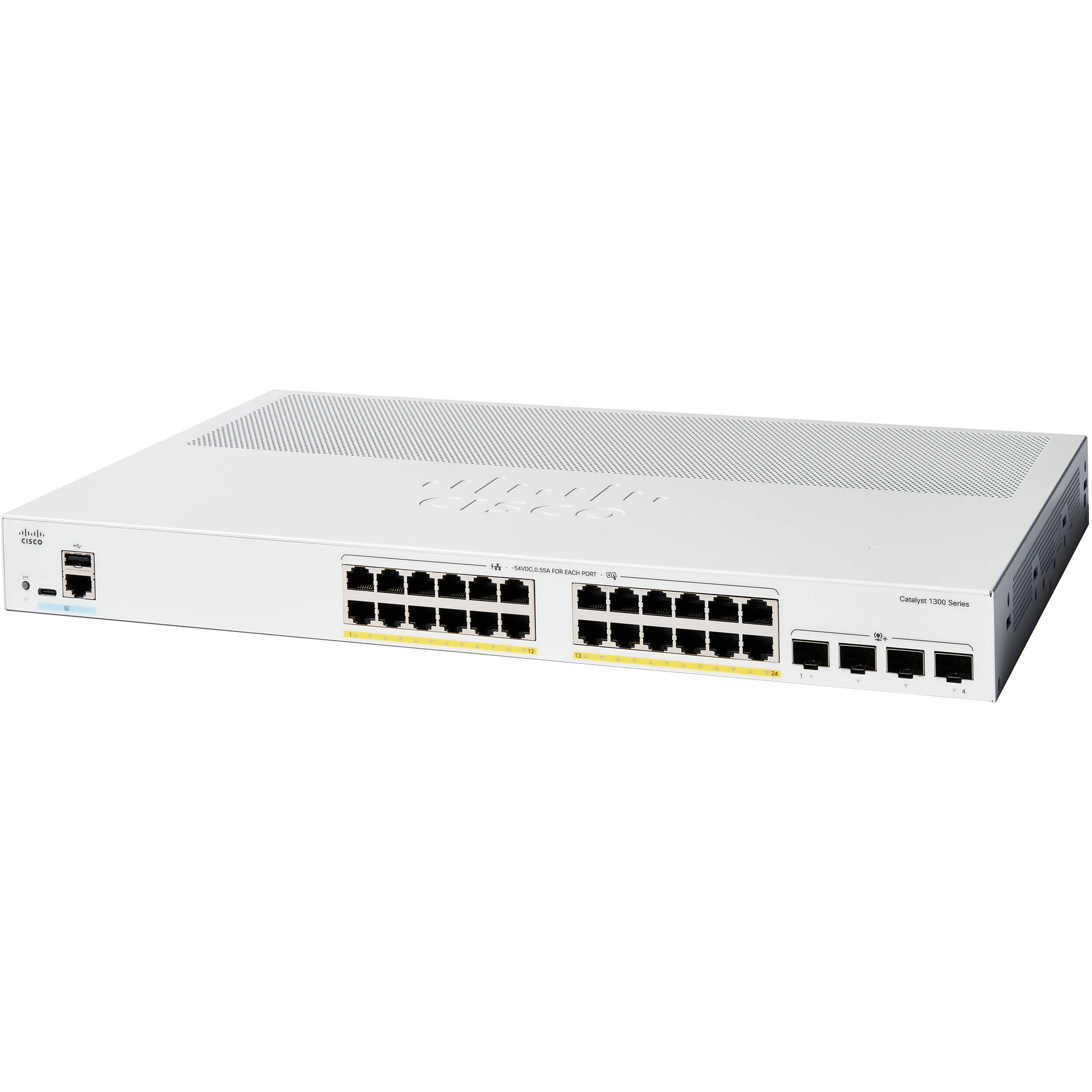 Cisco Catalyst C1300-24P-4X 24-Port Gigabit PoE+ C1300-24P-4X